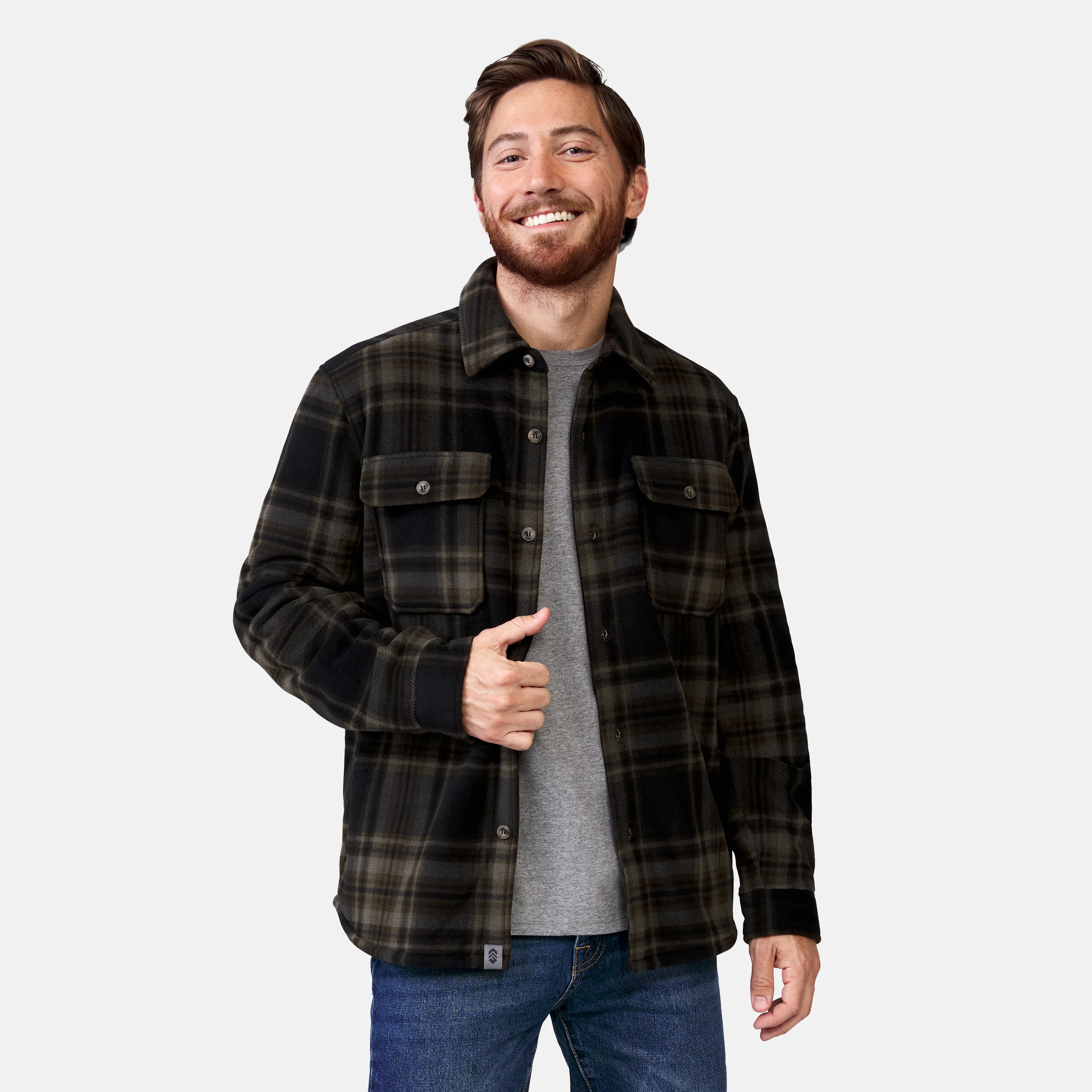 Men's Chill Out Fleece Shirt Jacket - Image 11