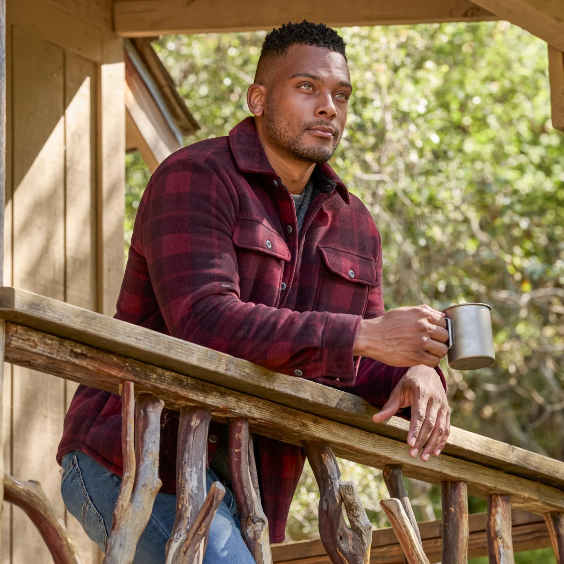 Men's Chill Out Fleece Shirt Jacket - Image 16