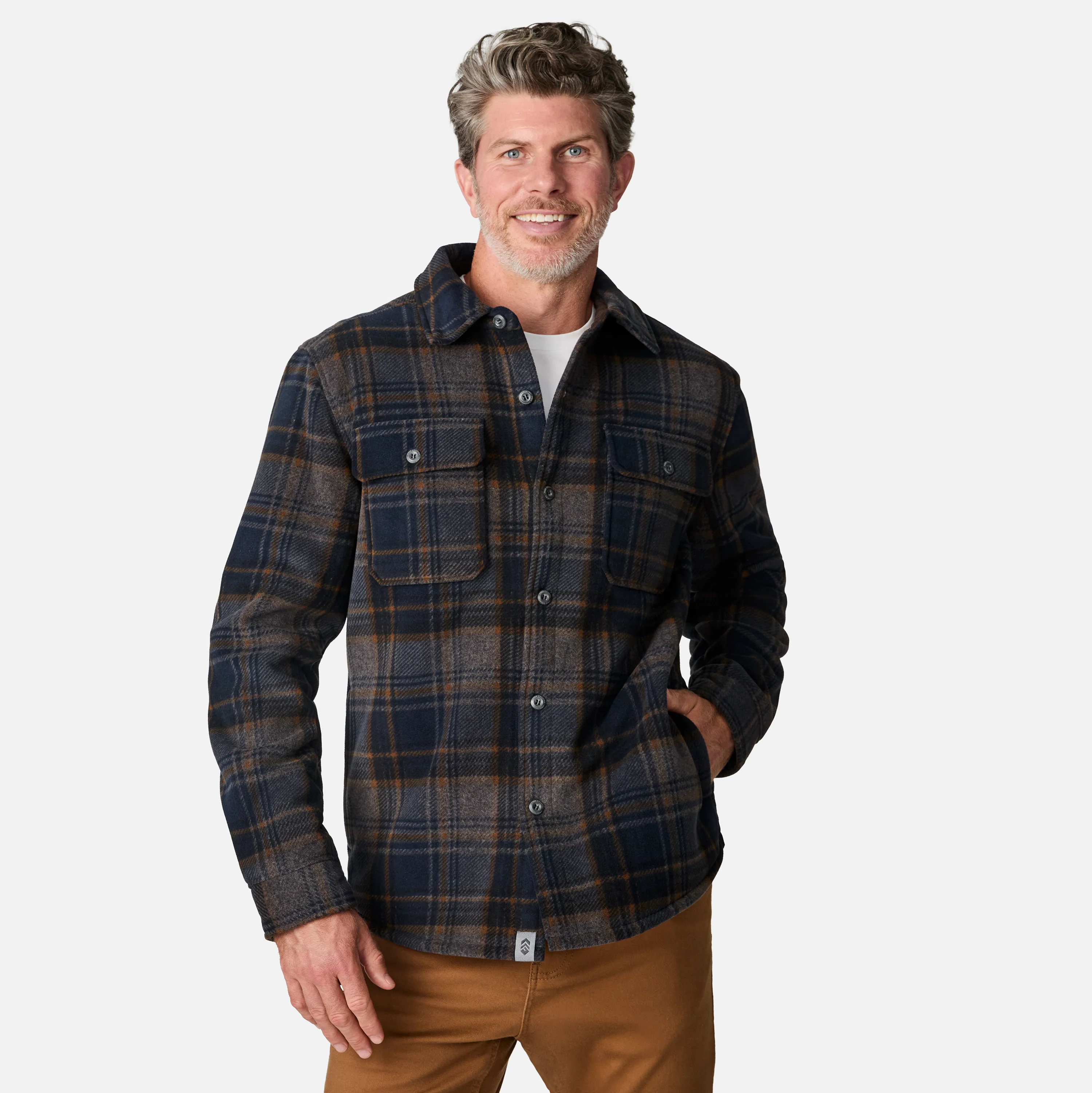 Men's Chill Out Fleece Shirt Jacket - Image 18