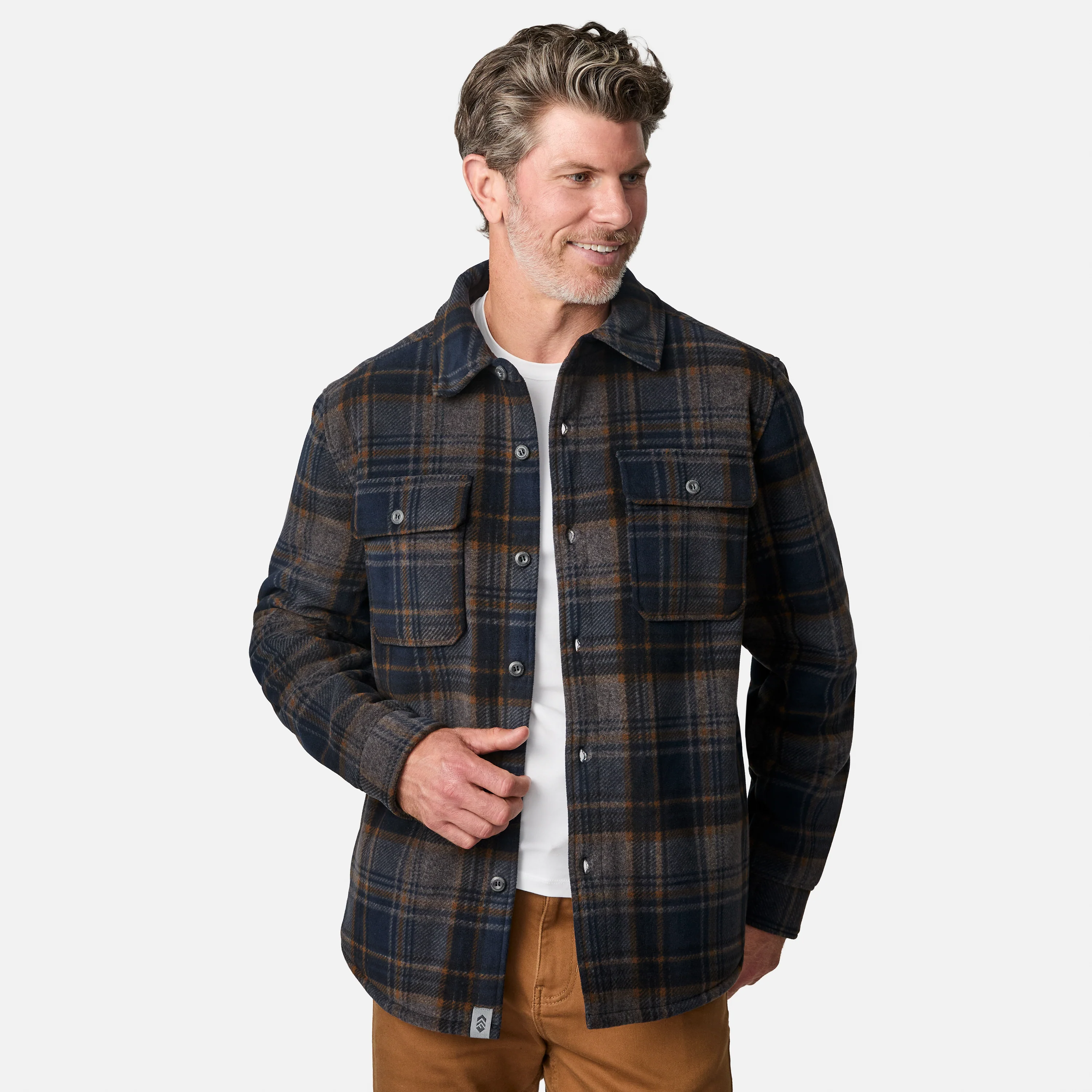 Men's Chill Out Fleece Shirt Jacket - Image 19