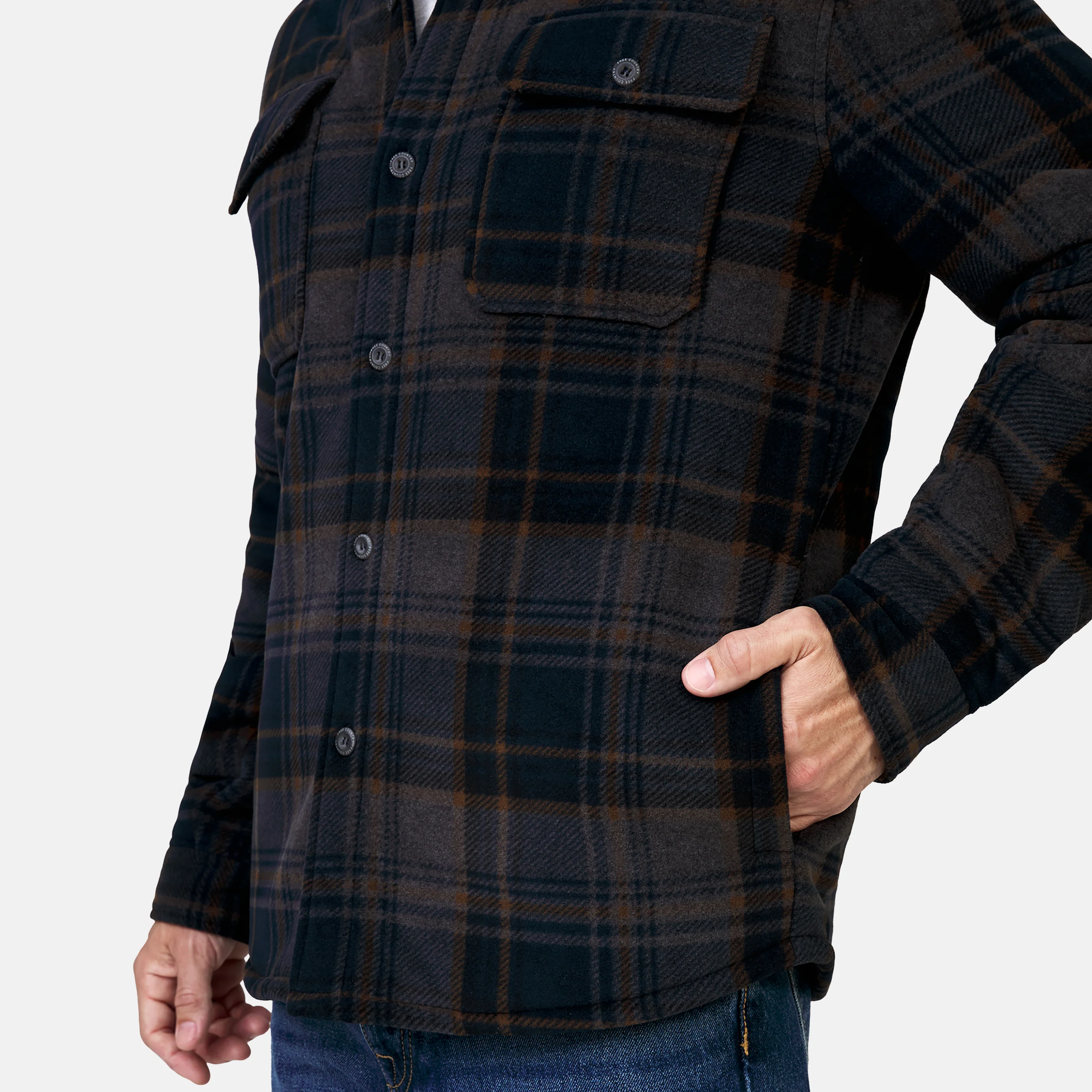 Men's Chill Out Fleece Shirt Jacket - Image 20