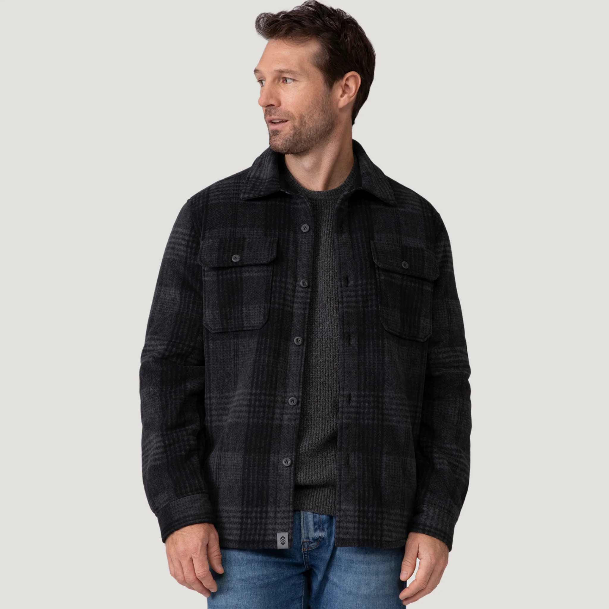 Men's Chill Out Fleece Shirt Jacket - Image 22