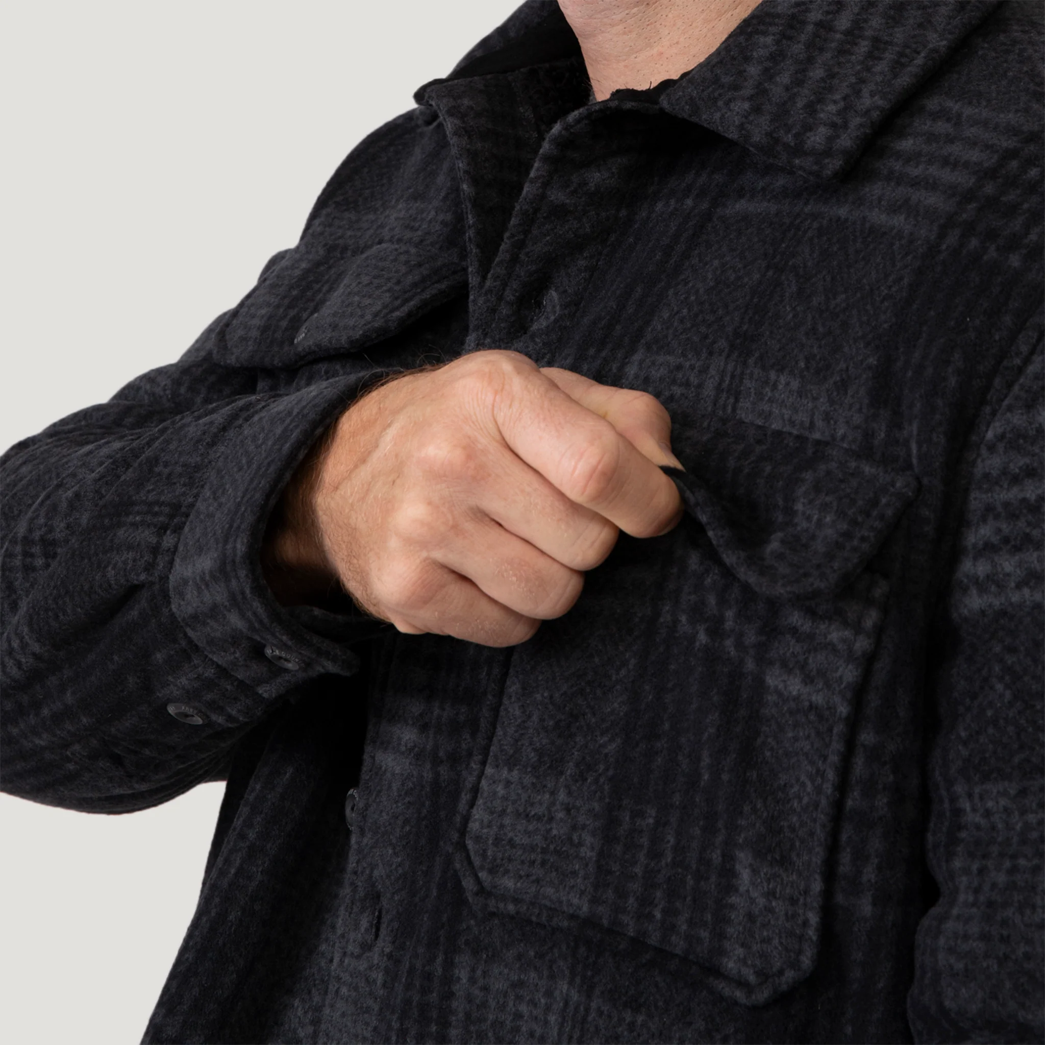 Men's Chill Out Fleece Shirt Jacket - Image 25