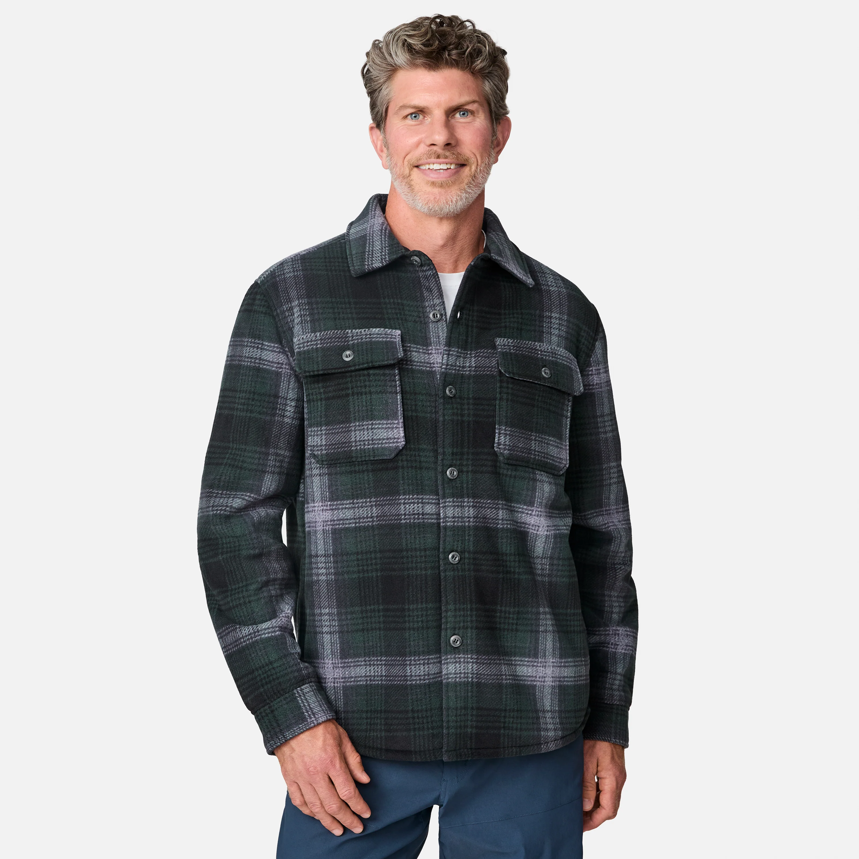 Men's Chill Out Fleece Shirt Jacket - Image 27