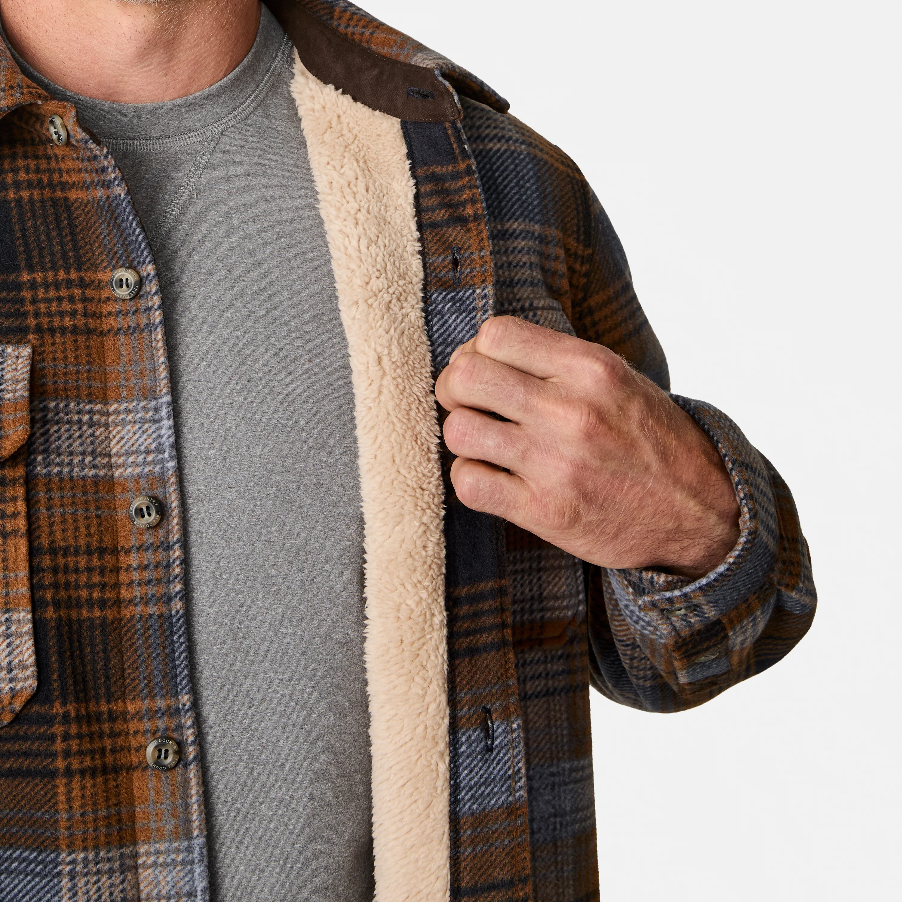 Men's Chill Out Fleece Shirt Jacket - Image 3