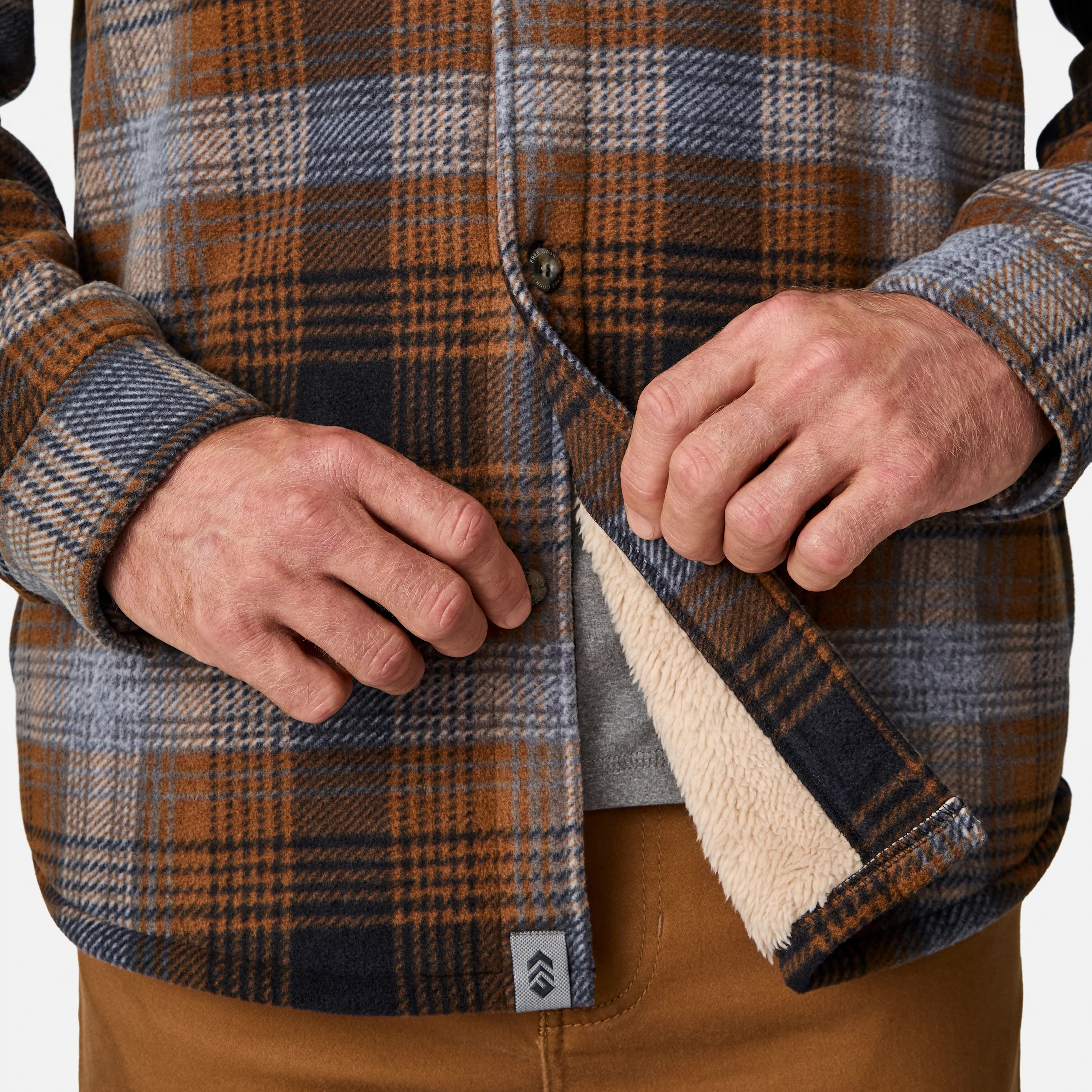 Men's Chill Out Fleece Shirt Jacket - Image 5