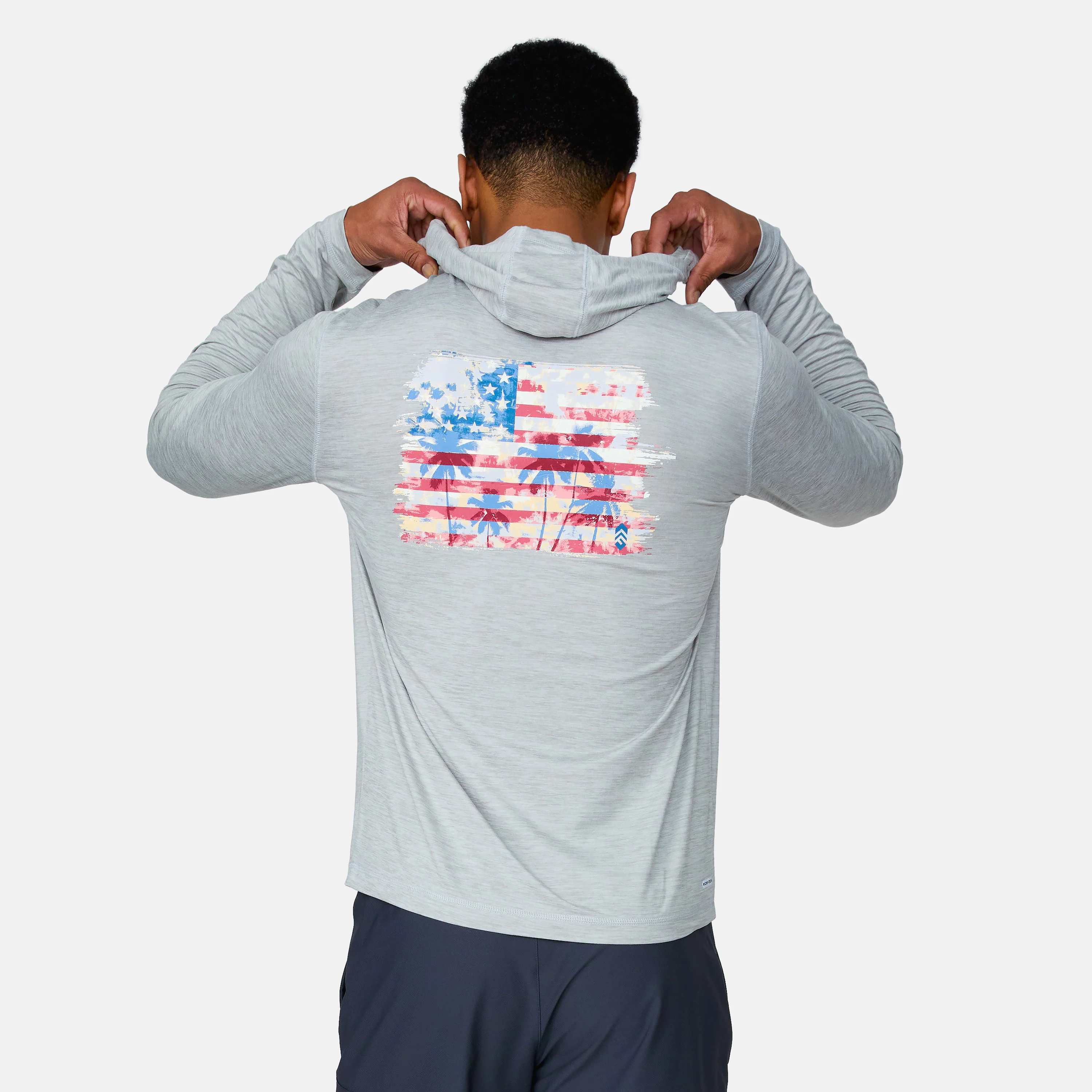 Men's Microtech® Hooded Graphic Sunshirt - Image 3