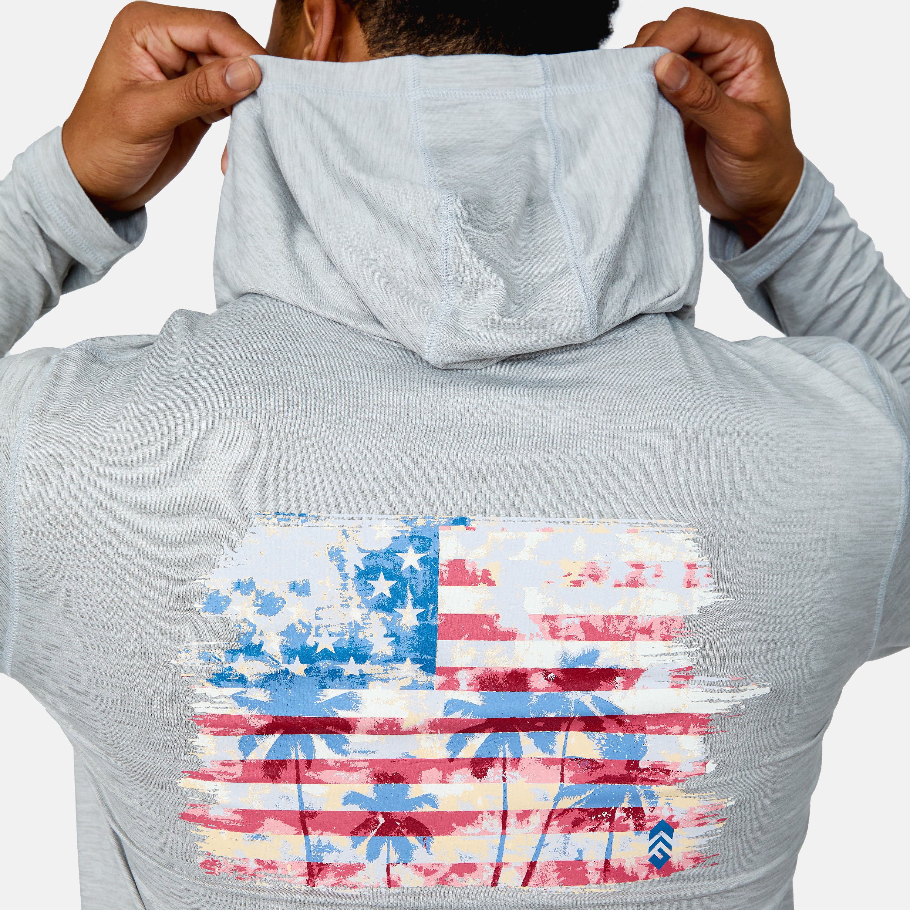 Men's Microtech® Hooded Graphic Sunshirt - Image 5