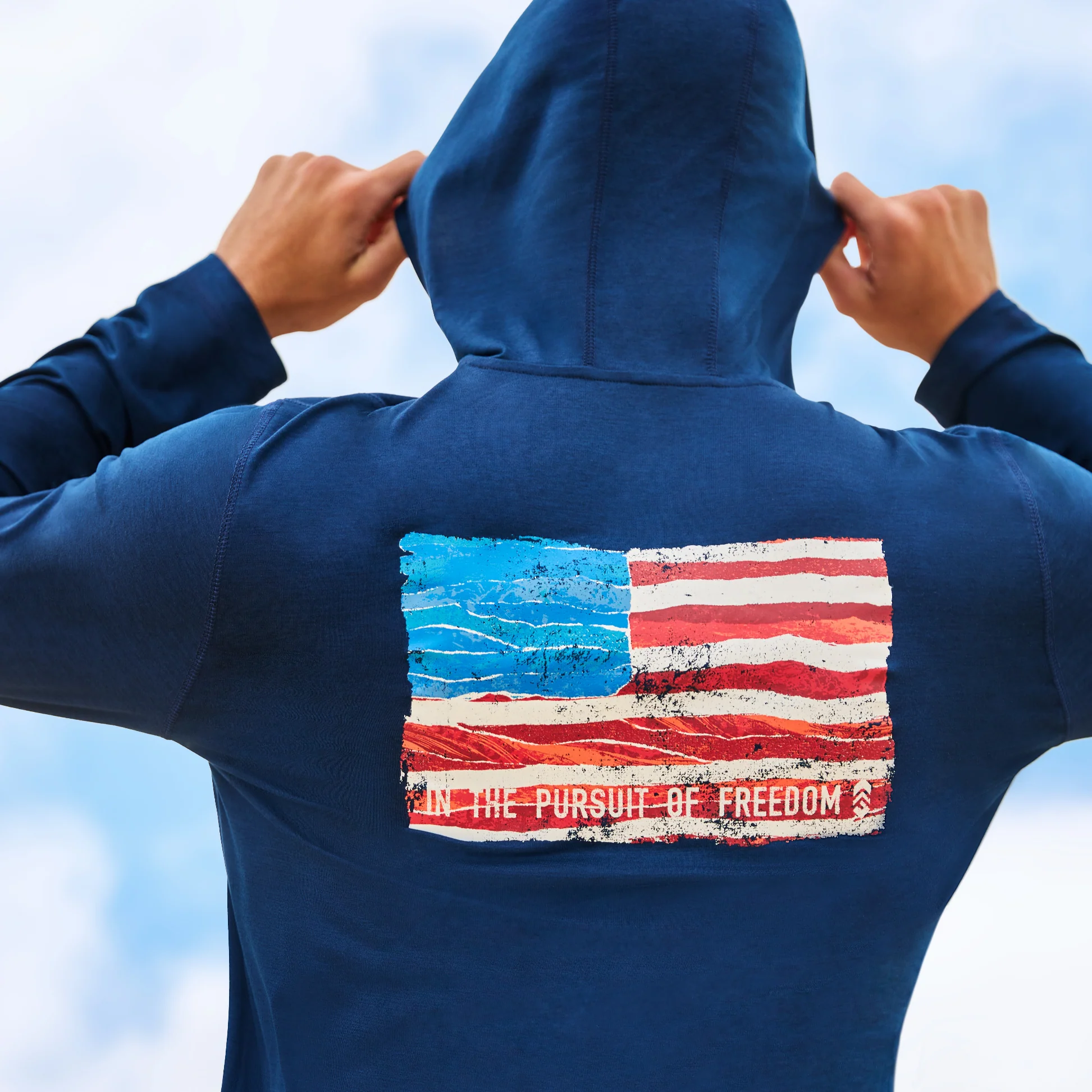 Men's Microtech® Hooded Graphic Sunshirt - Image 6