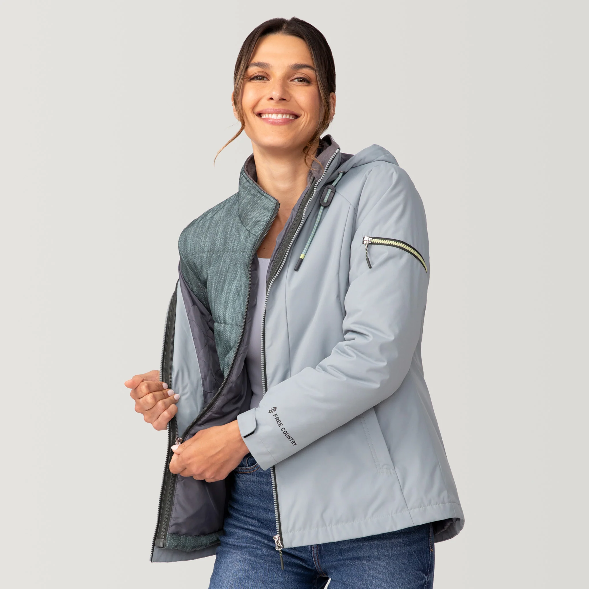 Women's Back of Bell 3-in-1 Systems Jacket - Image 20