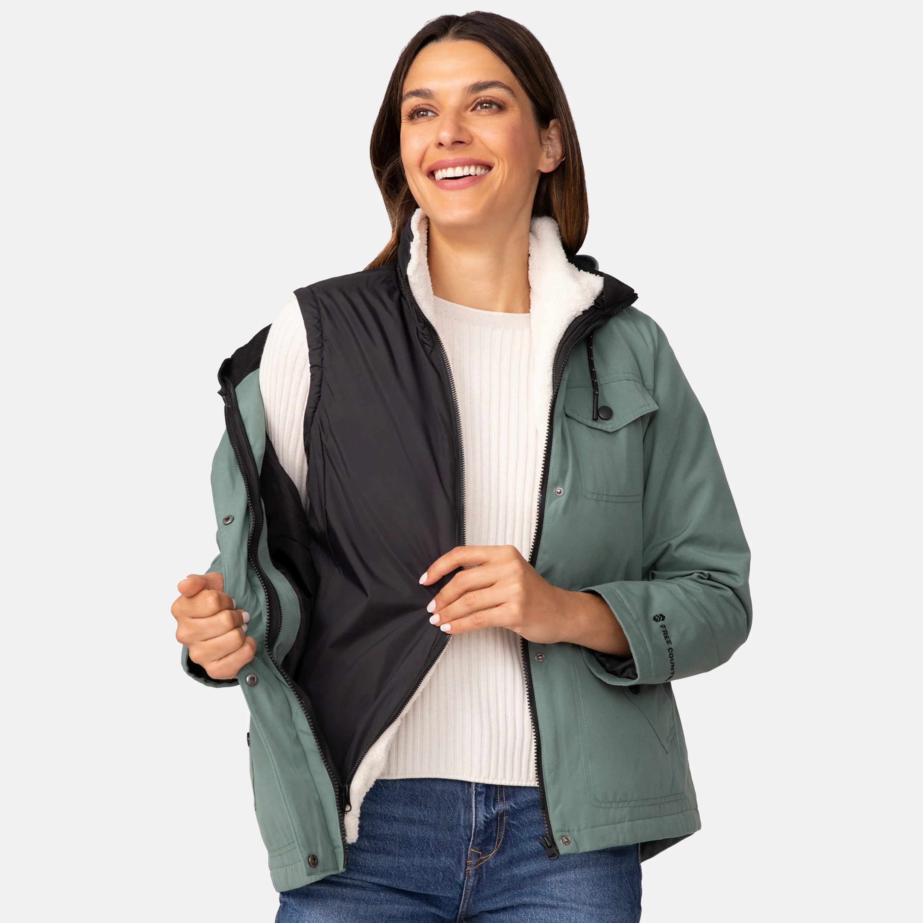 Women's Cascade Canvas 3-in-1 Systems Jacket - Image 12