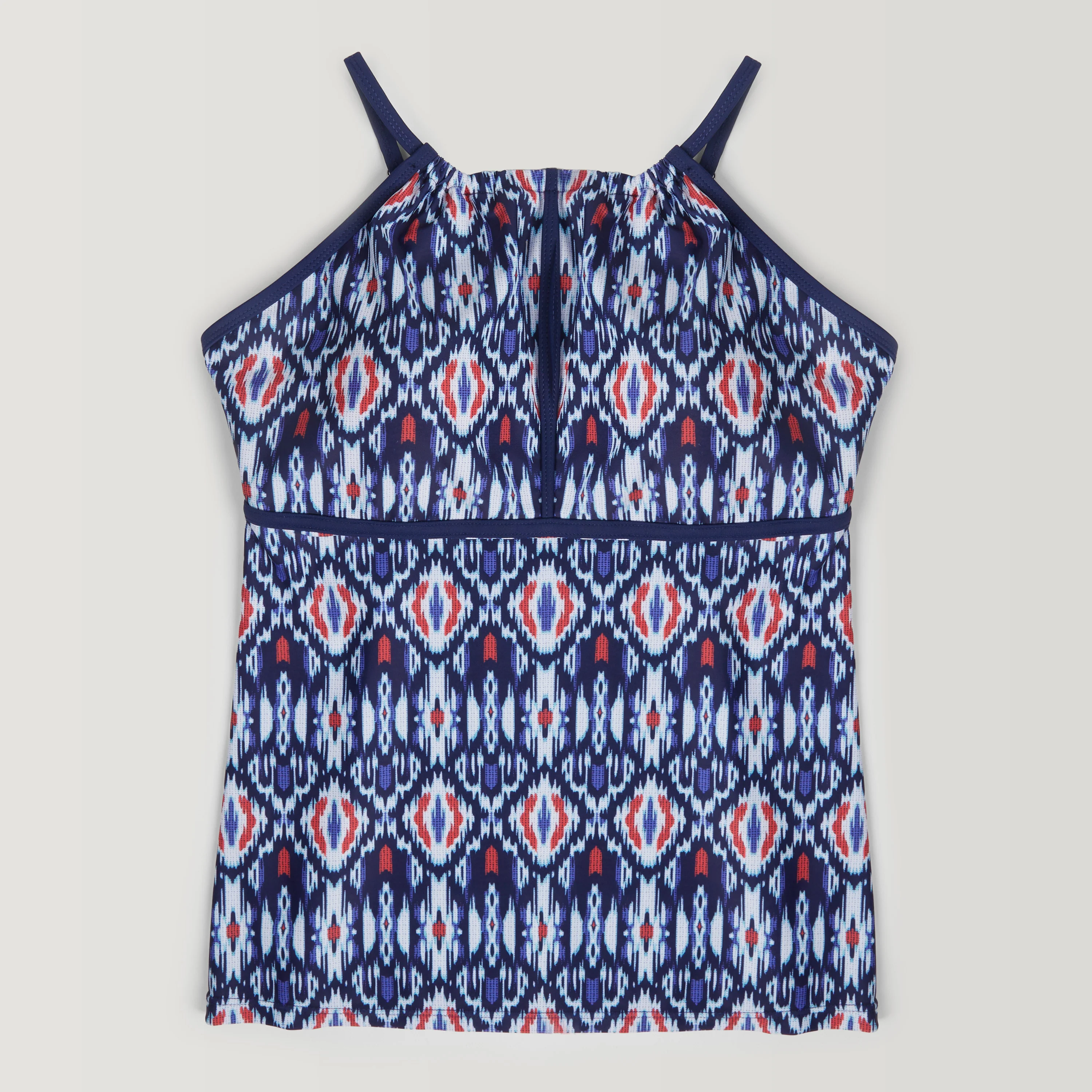 Women's Cascade Ikat 2-in-1 Keyhole Tankini Top - Image 6