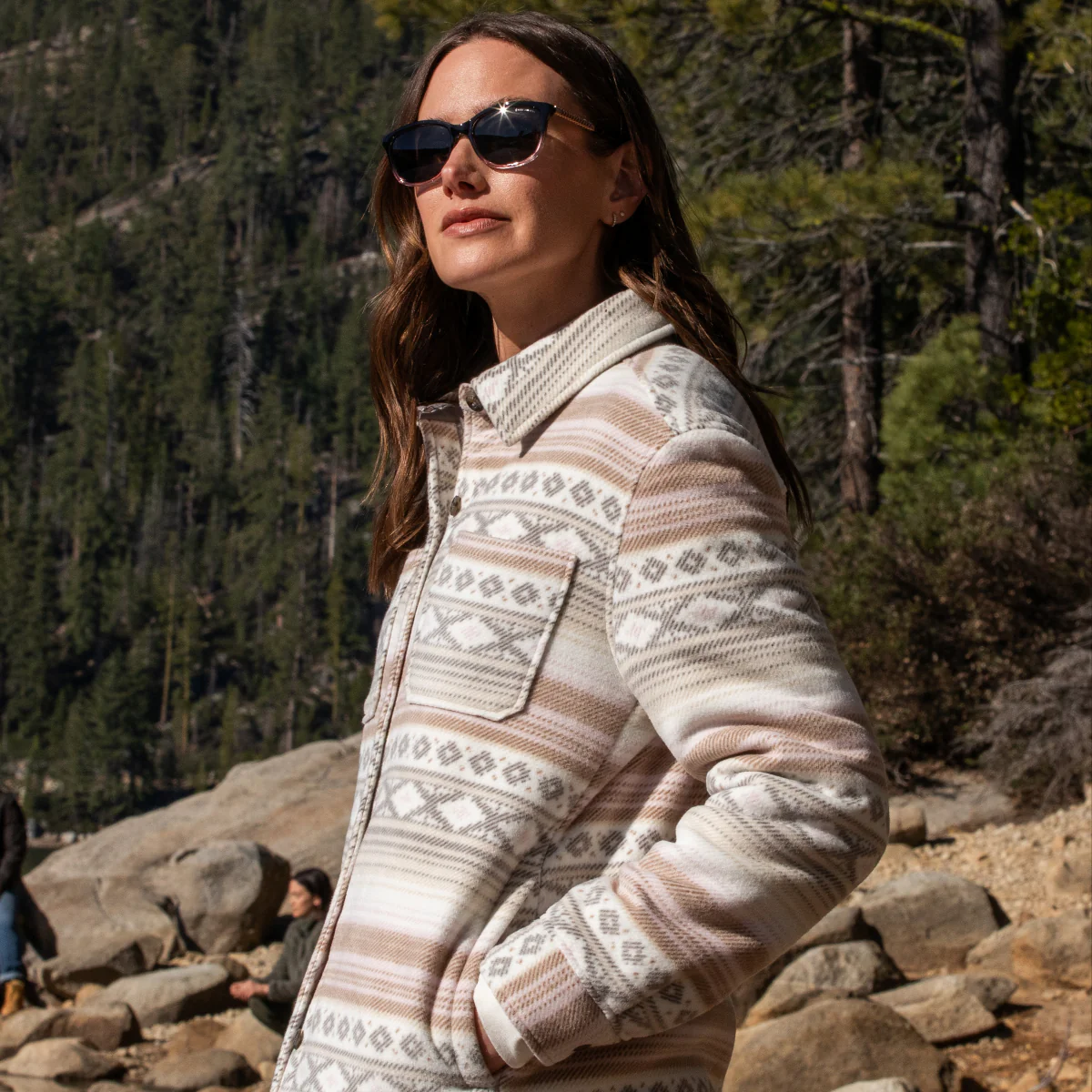 Women's Chill Out Fleece Shirt Jacket - Image 12