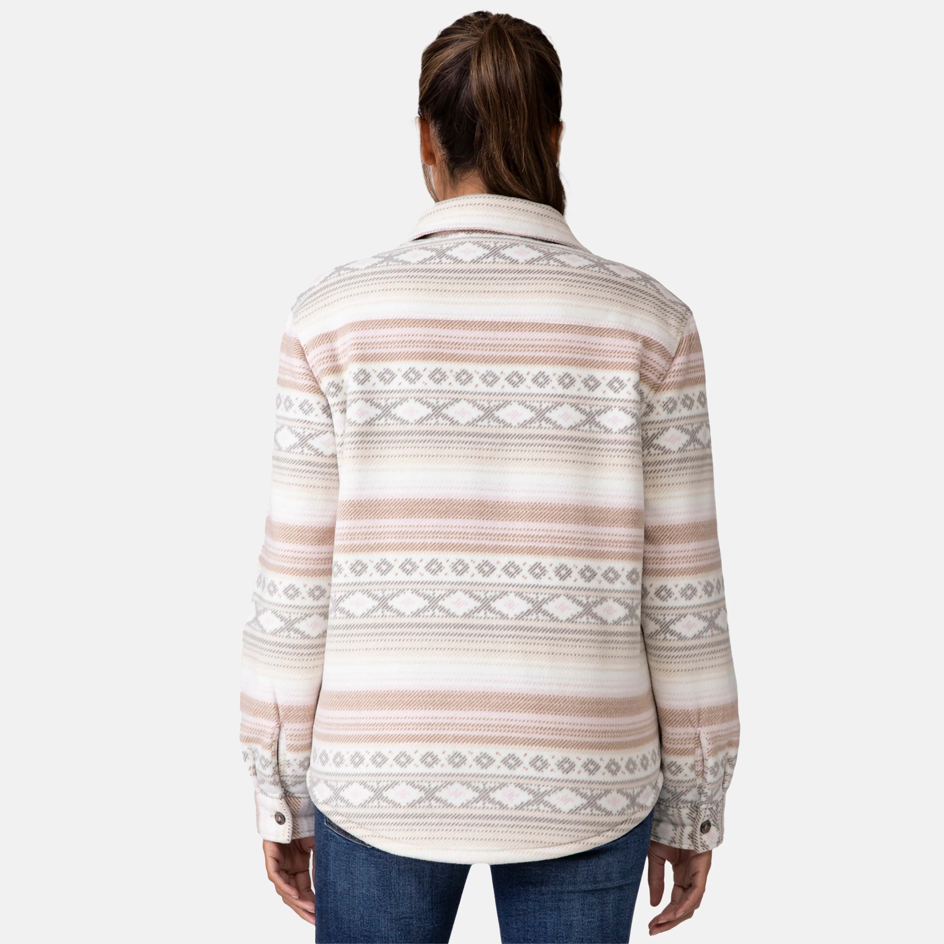 Women's Chill Out Fleece Shirt Jacket - Image 15