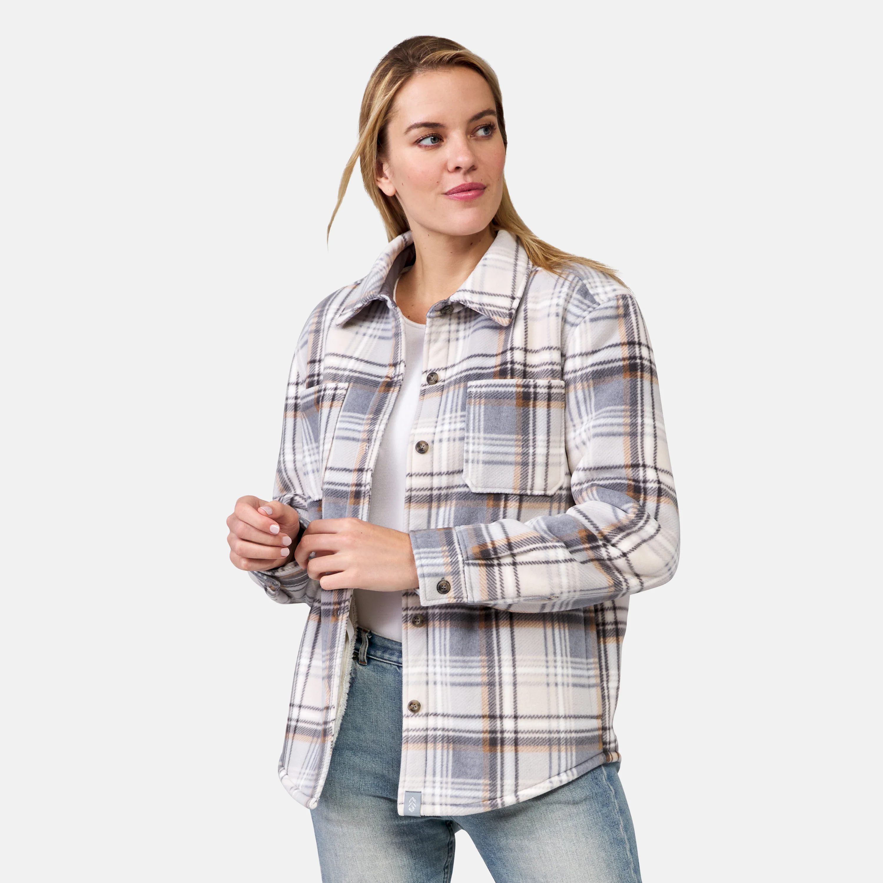 Women's Chill Out Fleece Shirt Jacket - Image 18