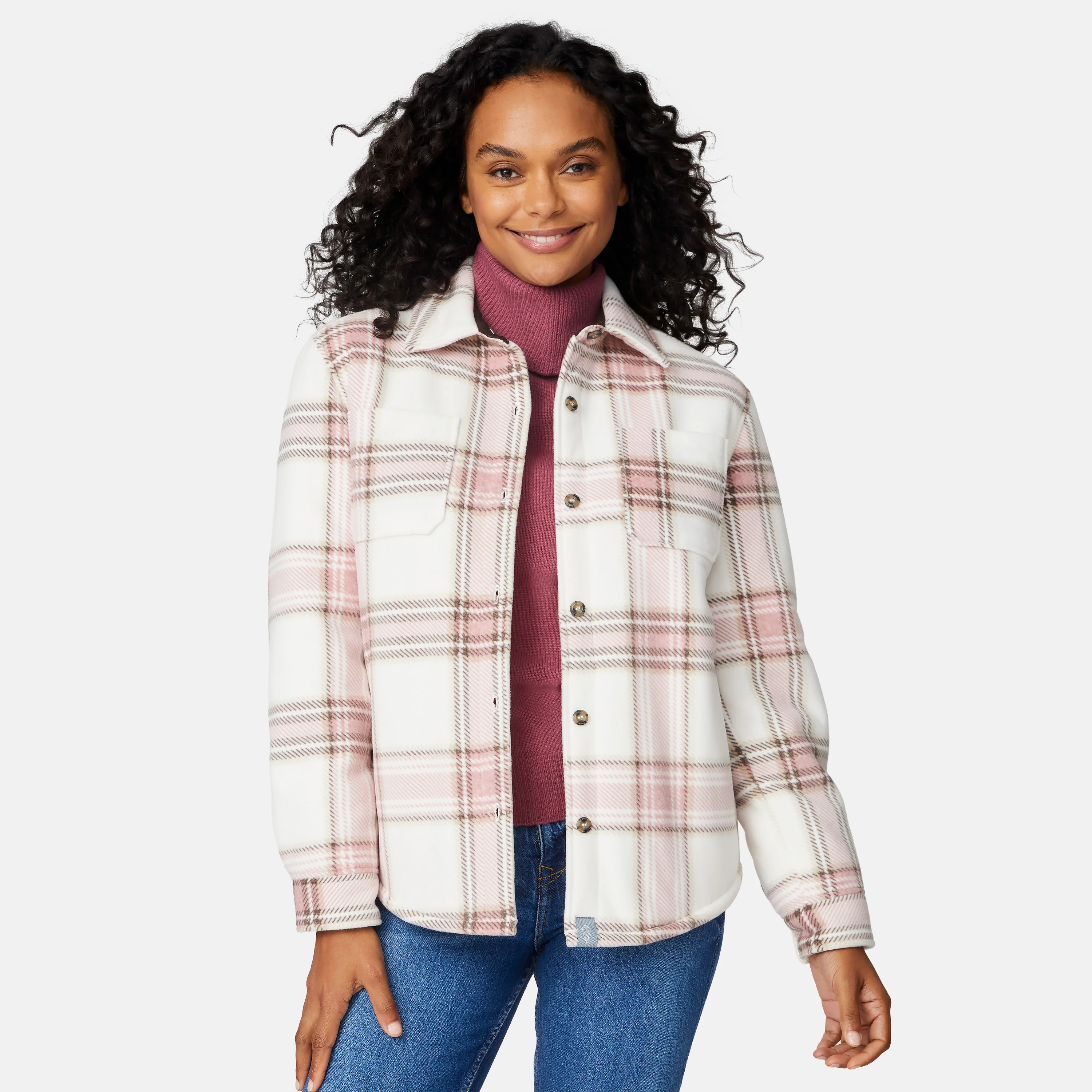 Women's Chill Out Fleece Shirt Jacket - Image 22