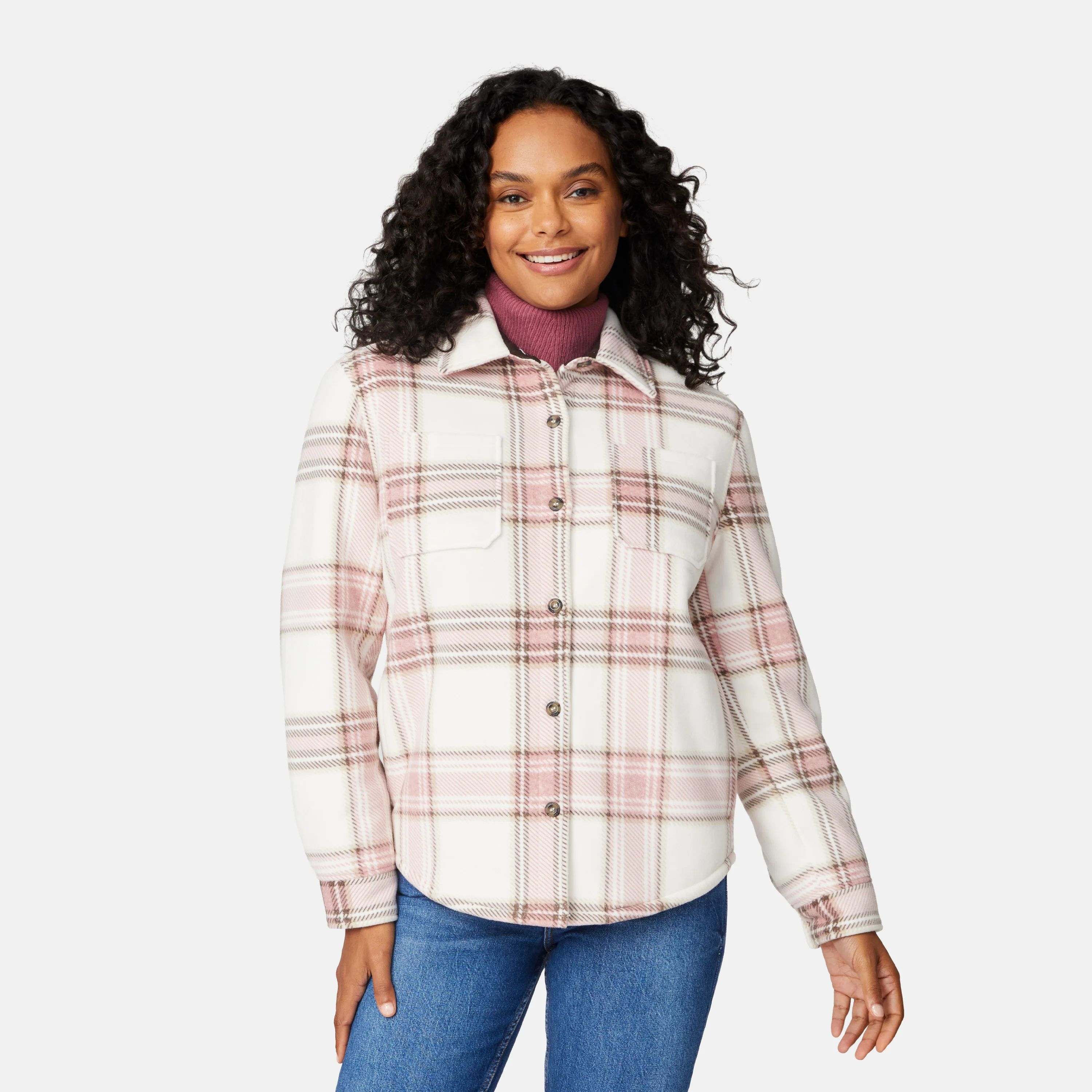Women's Chill Out Fleece Shirt Jacket - Image 25