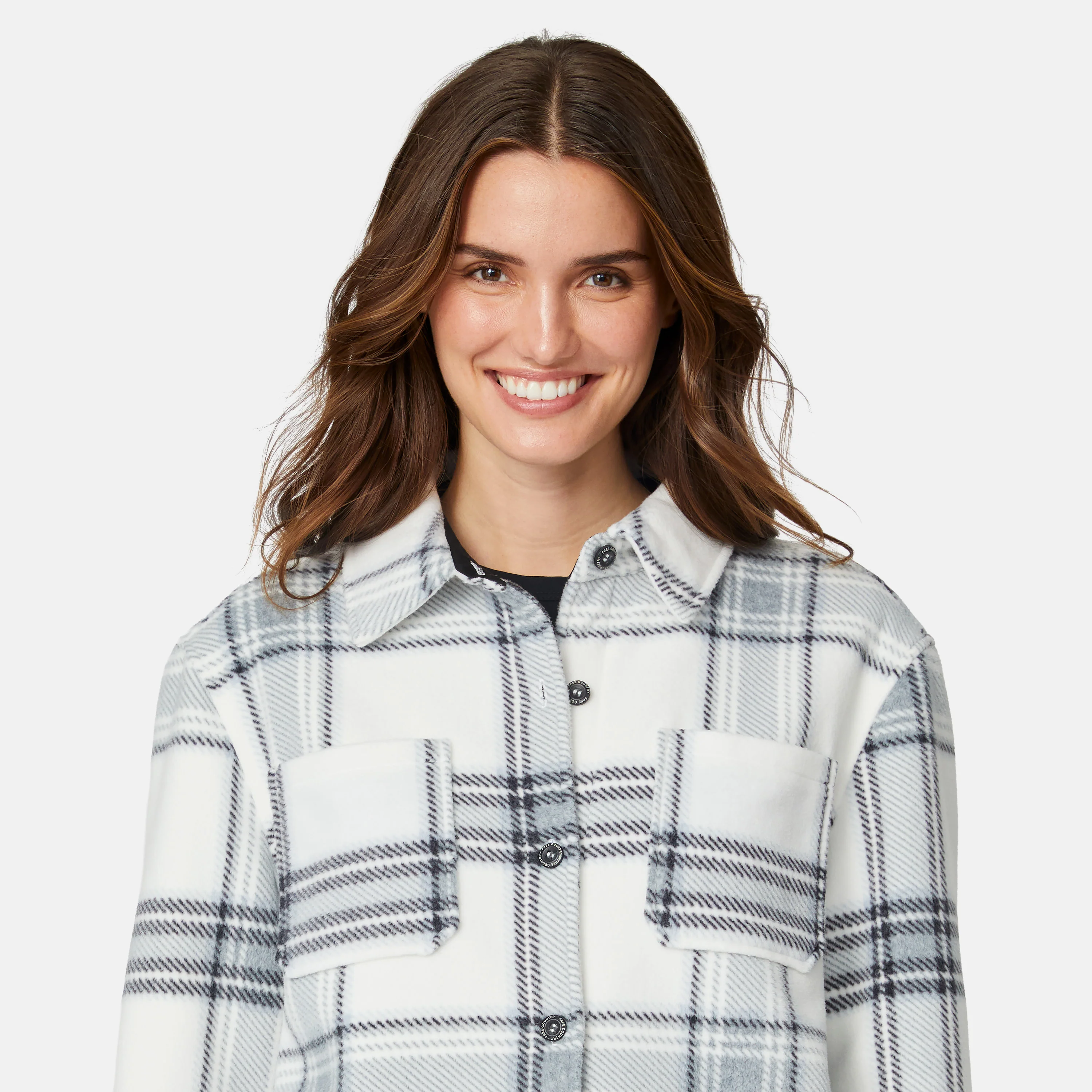 Women's Chill Out Fleece Shirt Jacket - Image 3