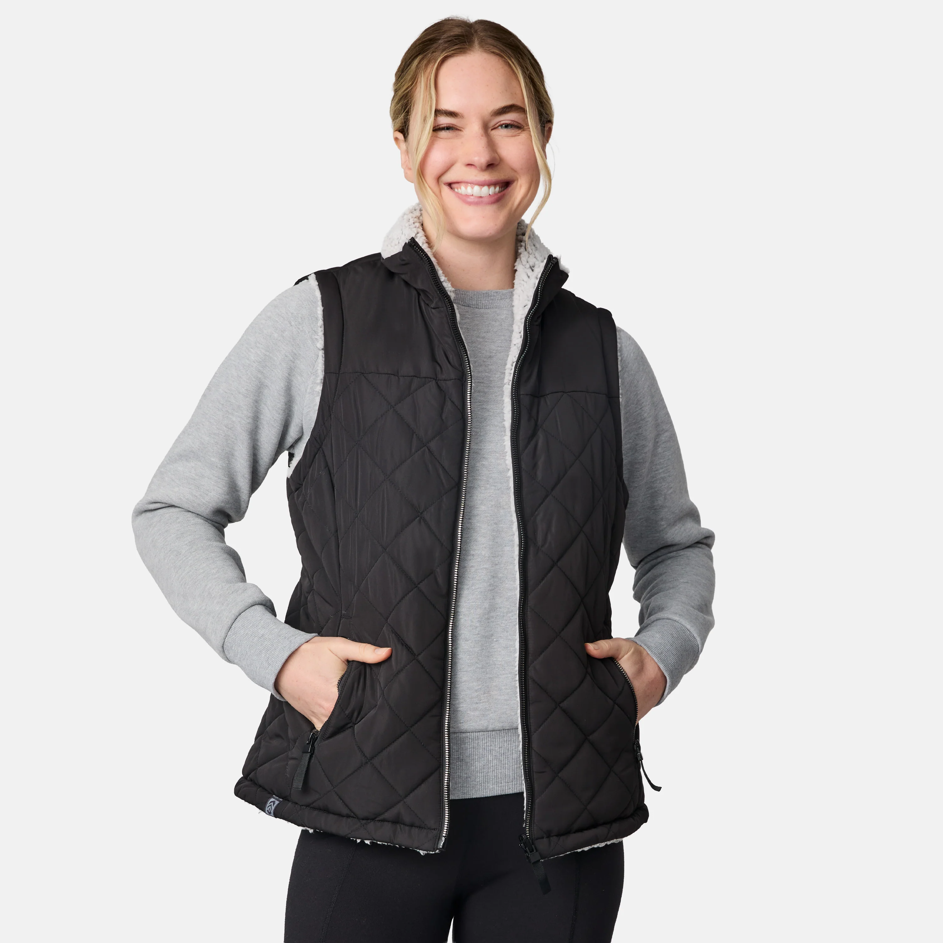 Women's Expedition II Stratus Lite Reversible Vest - Image 11