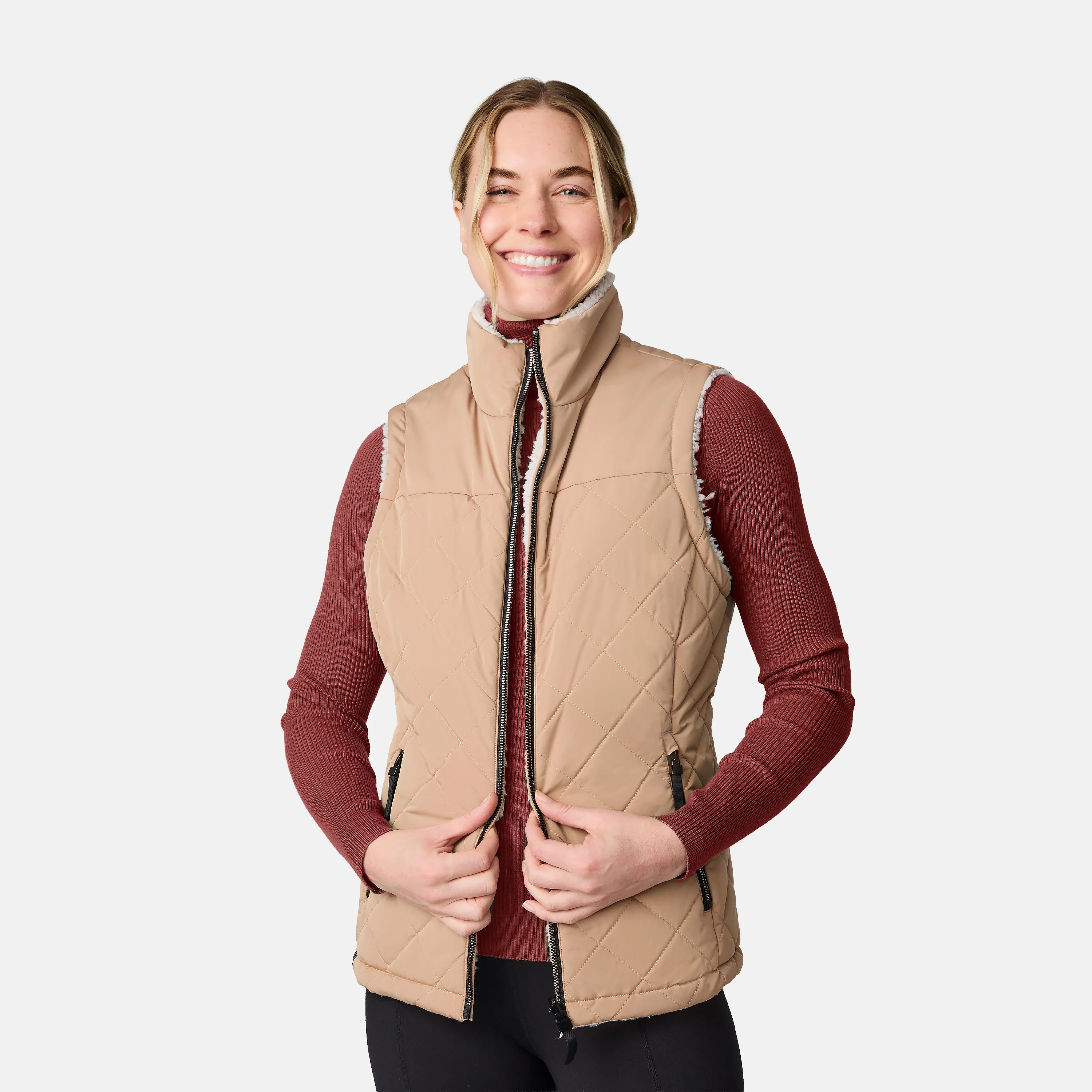 Women's Expedition II Stratus Lite Reversible Vest - Image 3