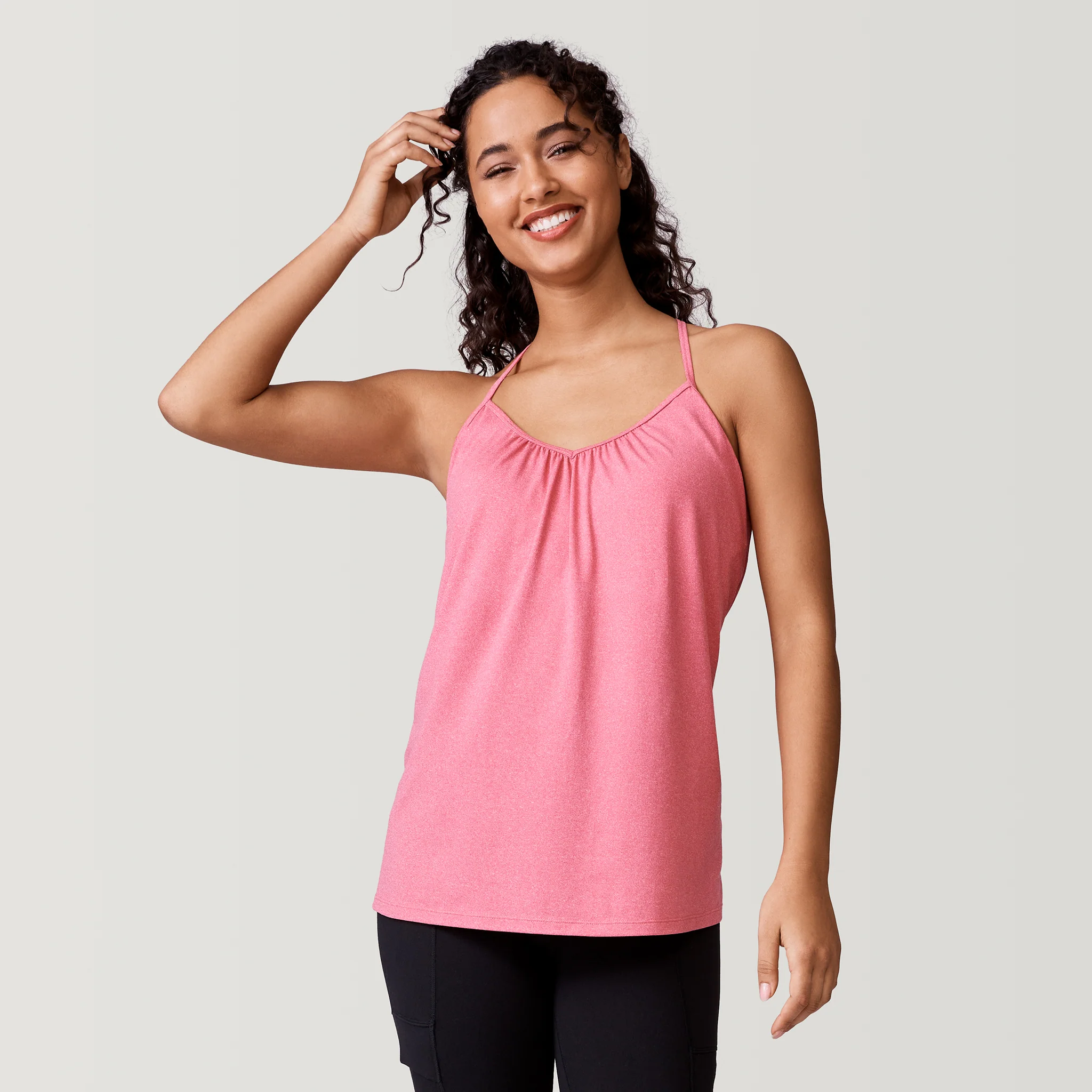 Women's Microtech® Chill B Cool V-Neck Cami Top with Built-In Bra - Image 15