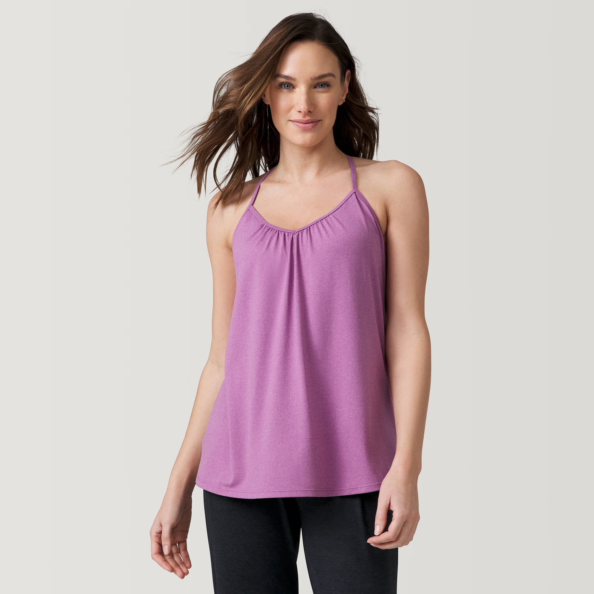 Women's Microtech® Chill B Cool V-Neck Cami Top with Built-In Bra - Image 28