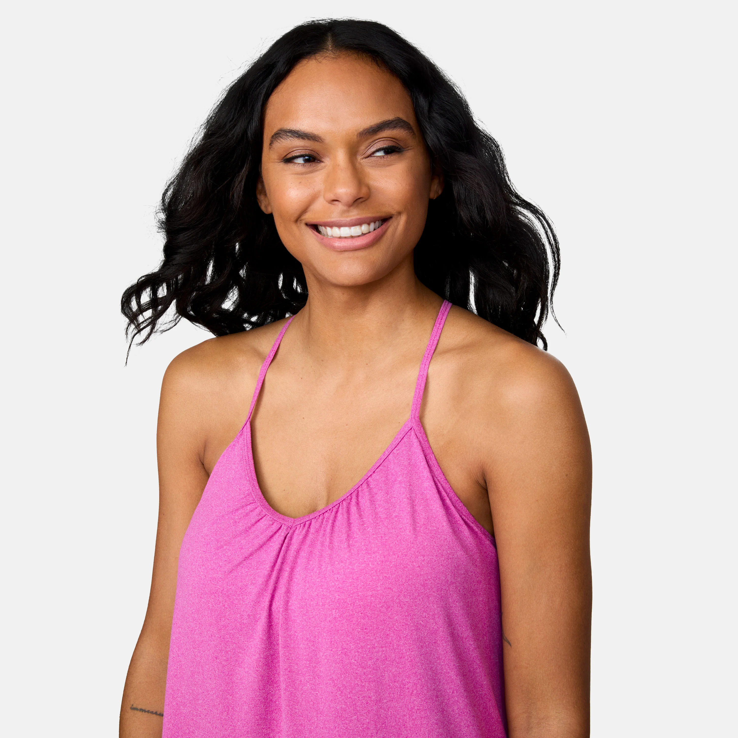 Women's Microtech® Chill B Cool V-Neck Cami Top with Built-In Bra - Image 35