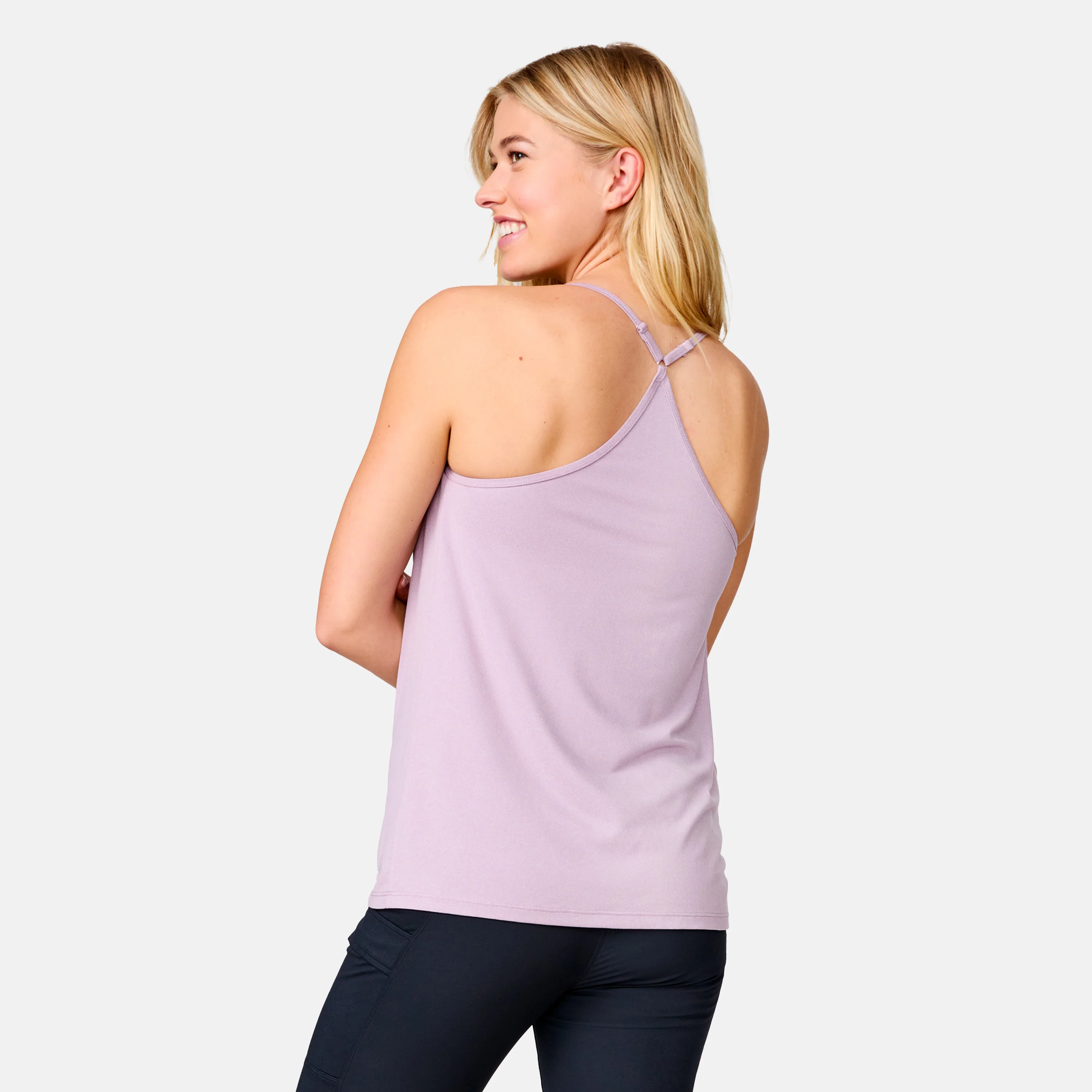 Women's Microtech® Chill B Cool V-Neck Cami Top with Built-In Bra - Image 44