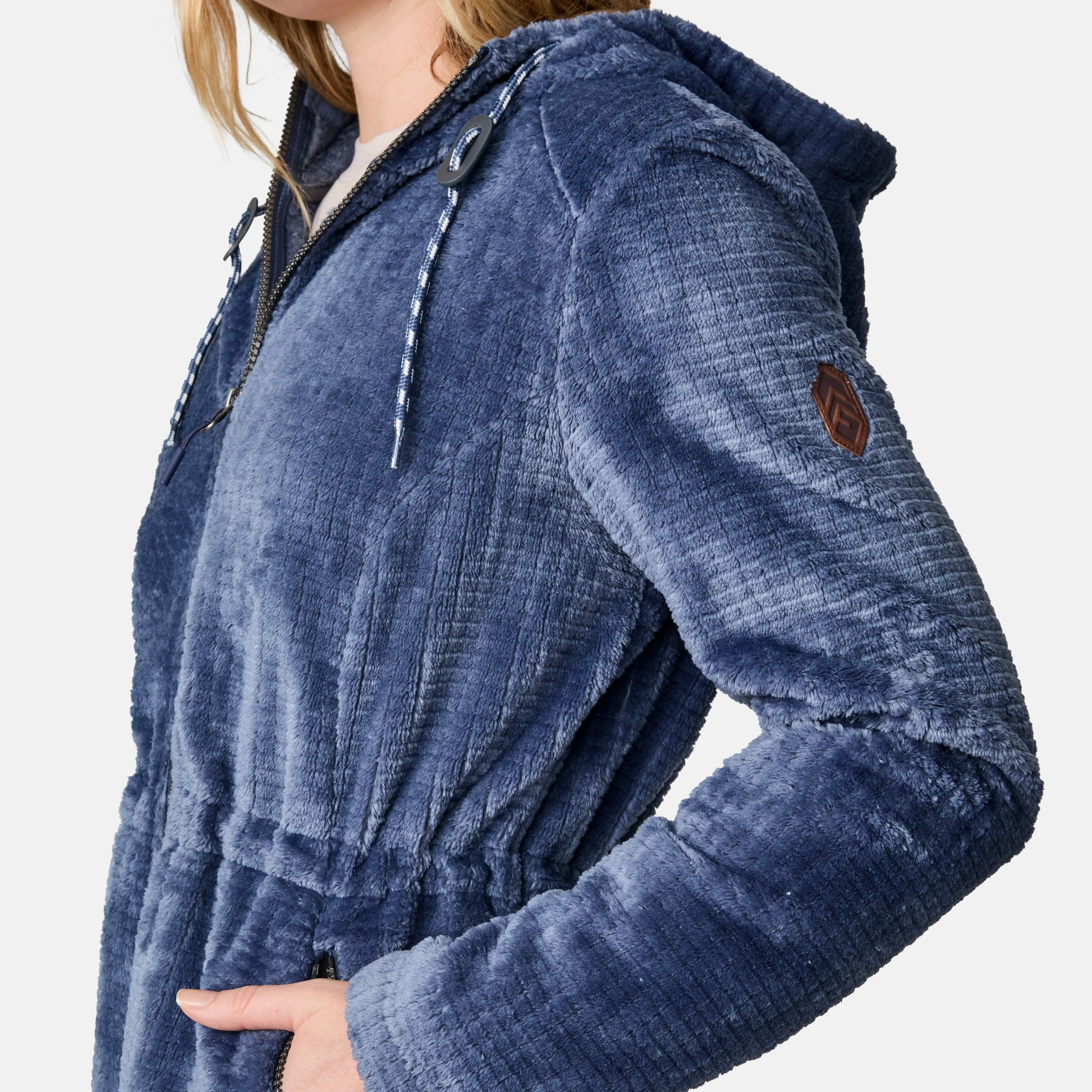 Women's Grid Butter Pile® Anorak Jacket - Image 5