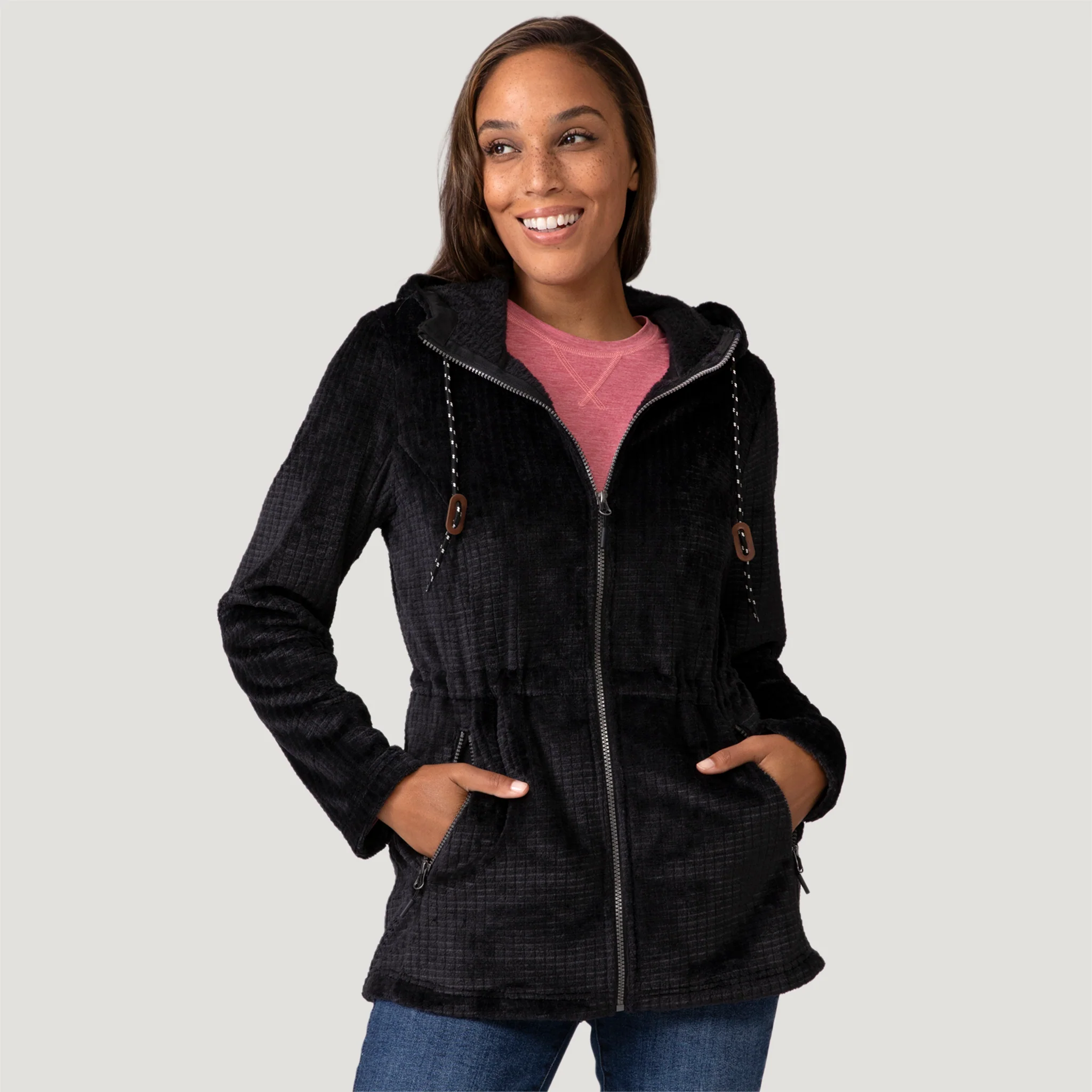 Women's Grid Butter Pile® Anorak Jacket - Image 7