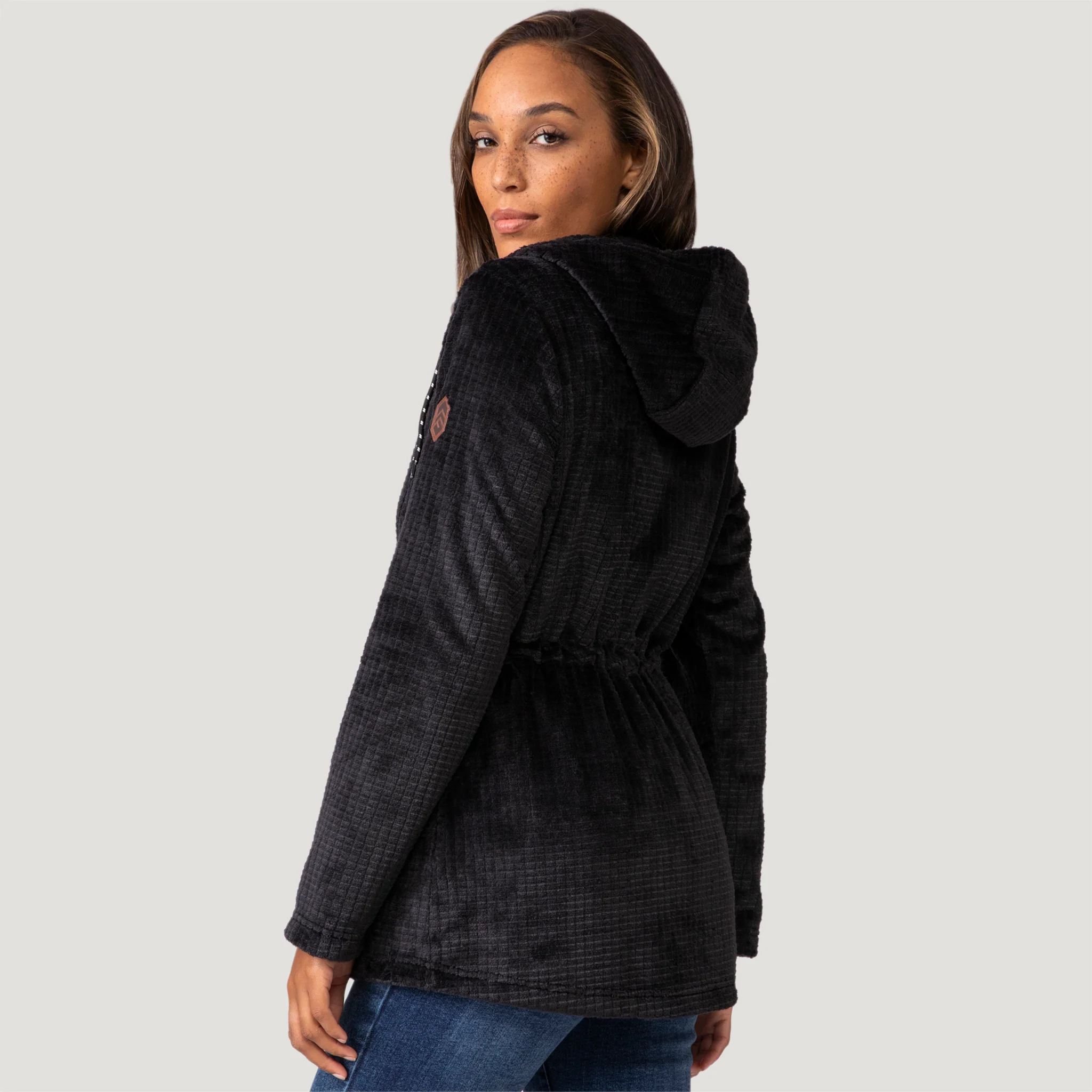 Women's Grid Butter Pile® Anorak Jacket - Image 9