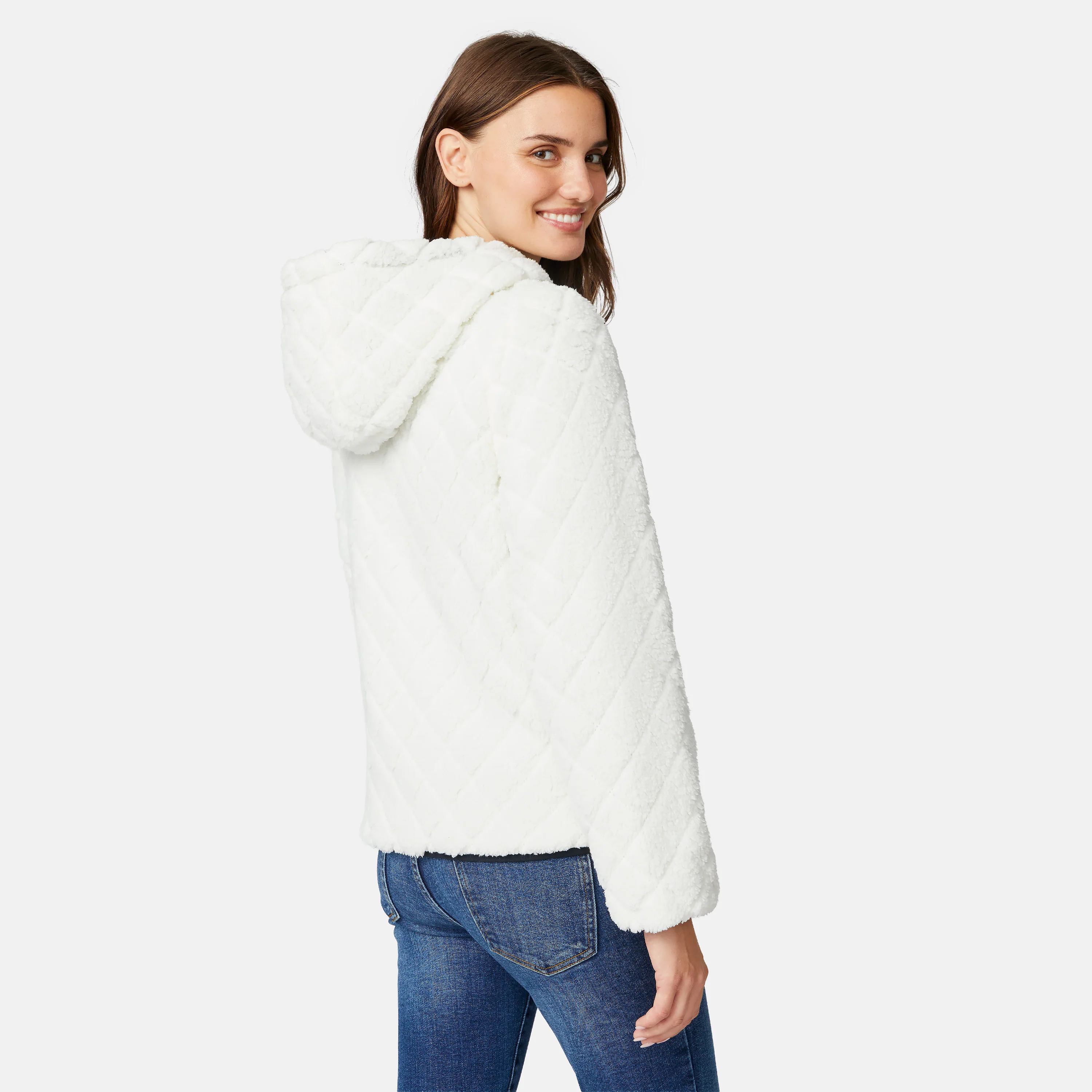 Women's Hooded Cirrus Quilted Reversible Jacket - Image 20