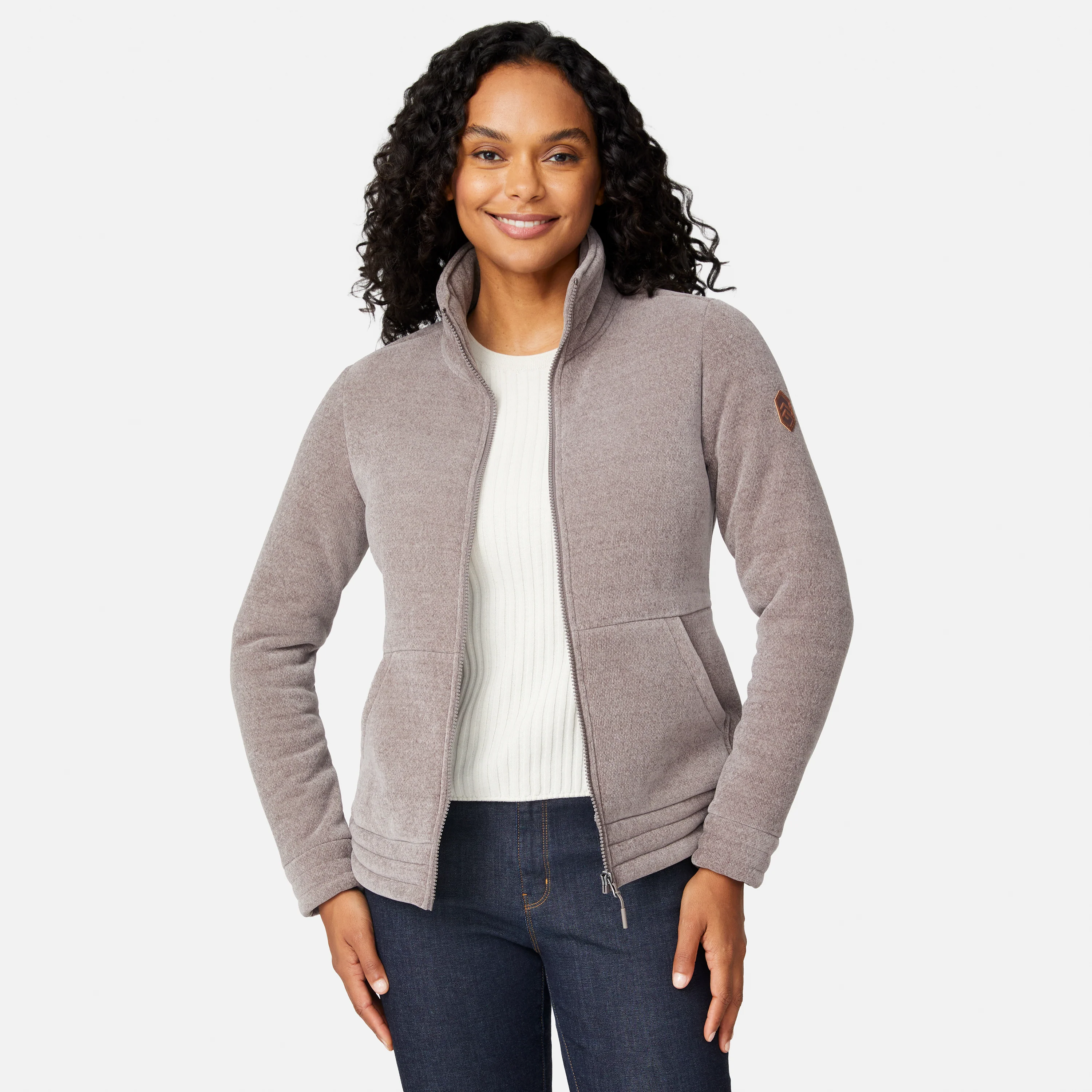 Women's Luxe Pile Jacket - Image 5