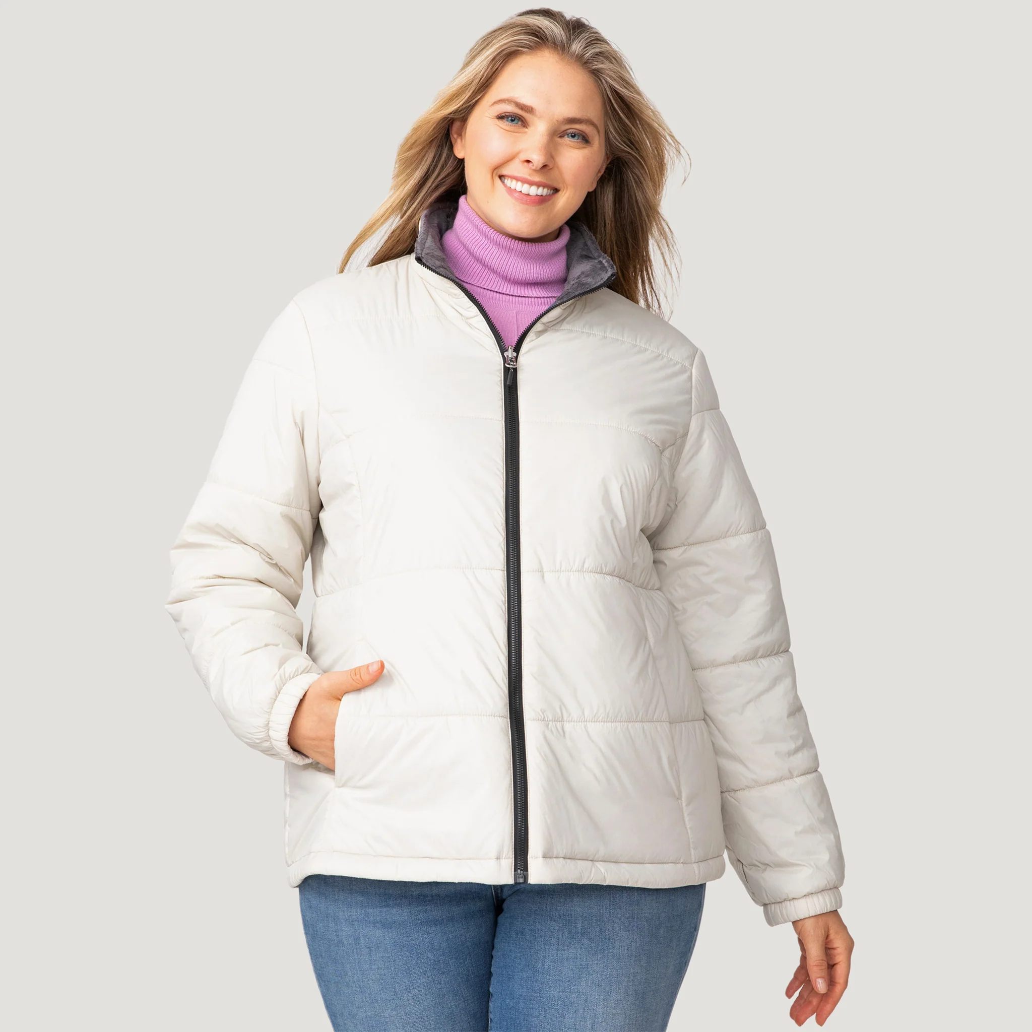 Women's Plus Size Back of Bell 3-in-1 Systems Jacket - Image 11