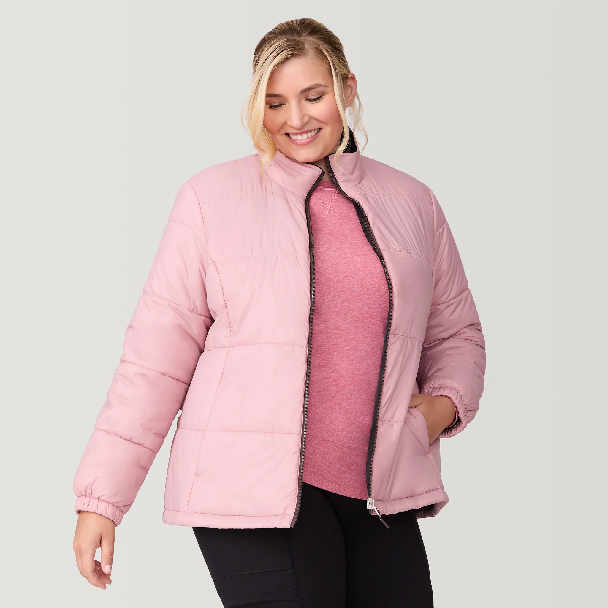 Women's Plus Size Back of Bell 3-in-1 Systems Jacket - Image 4