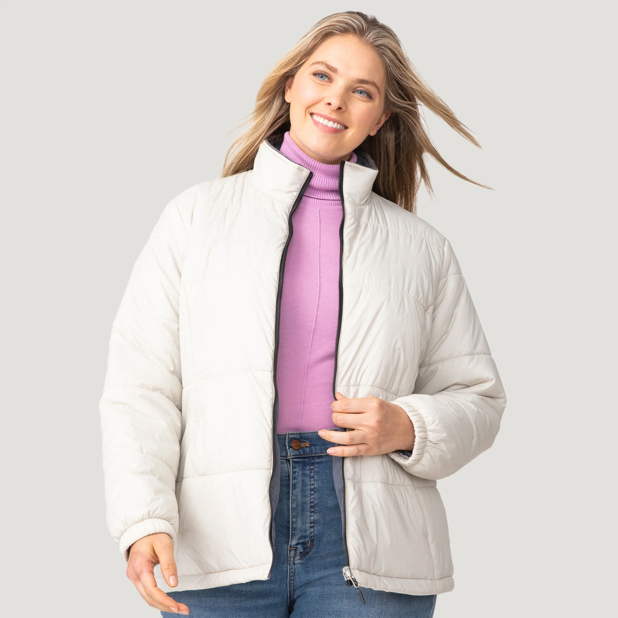 Women's Plus Size Back of Bell 3-in-1 Systems Jacket - Image 8