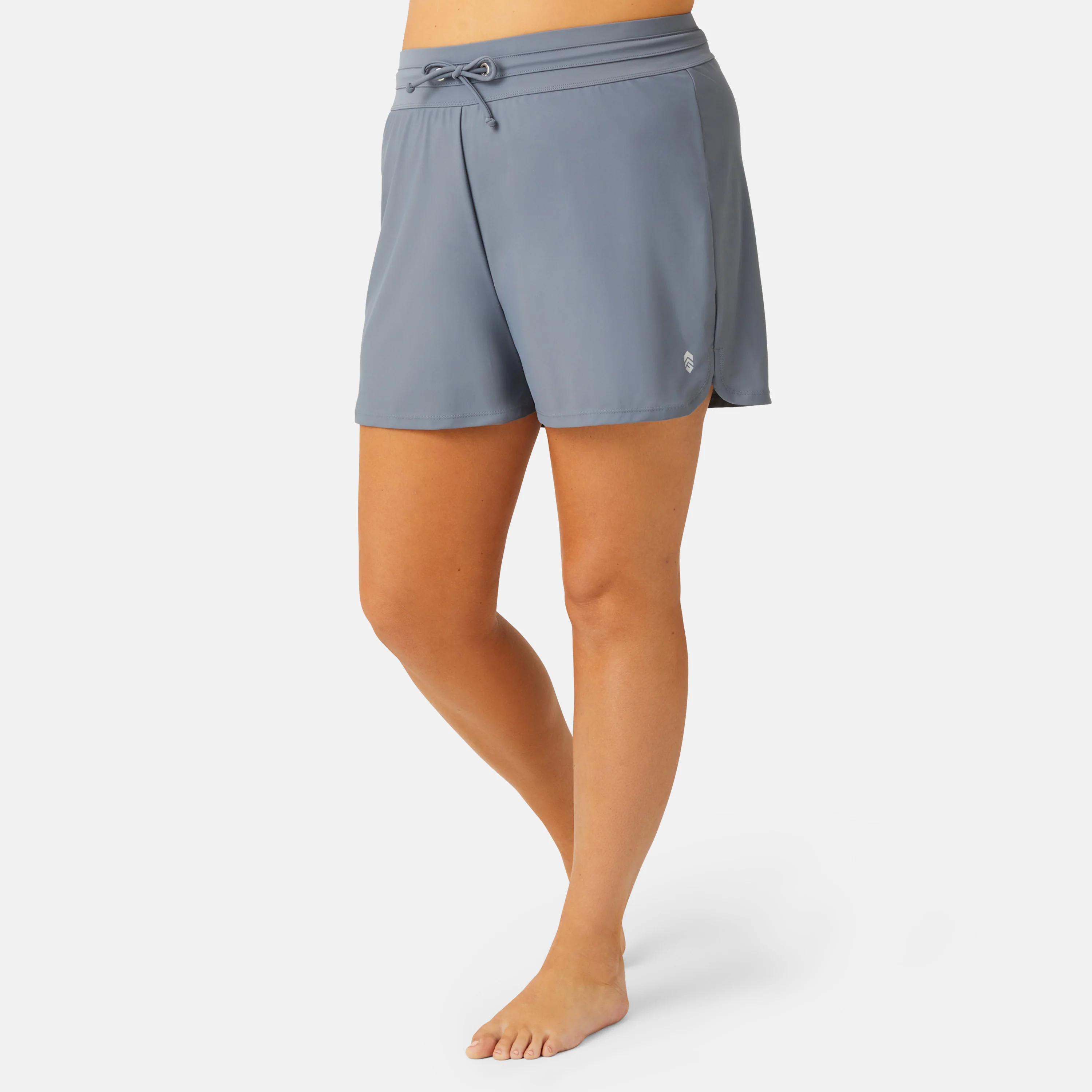 Women's Plus Size Drawstring Swim Short - Image 12