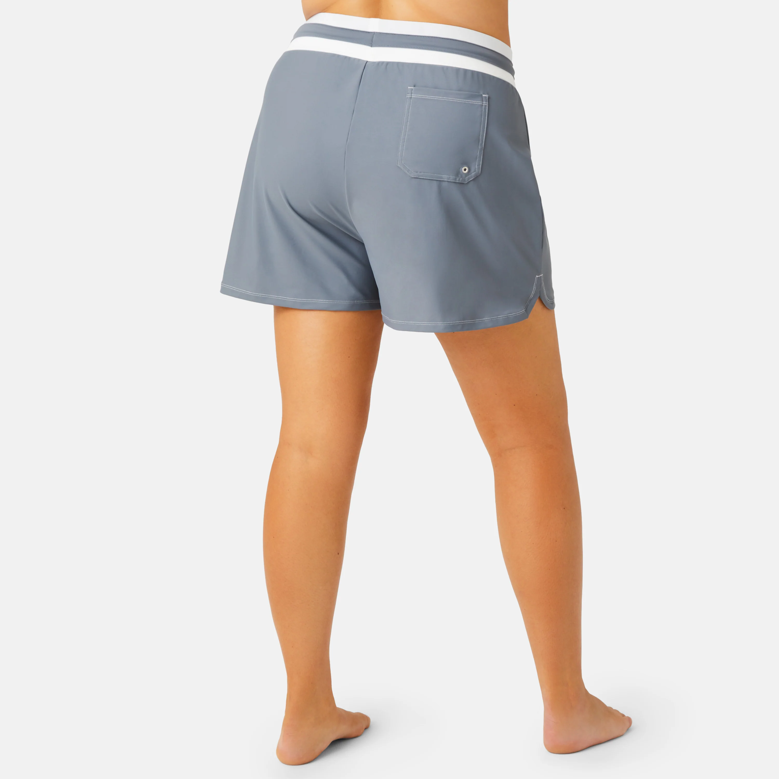 Women's Plus Size Drawstring Swim Short - Image 14