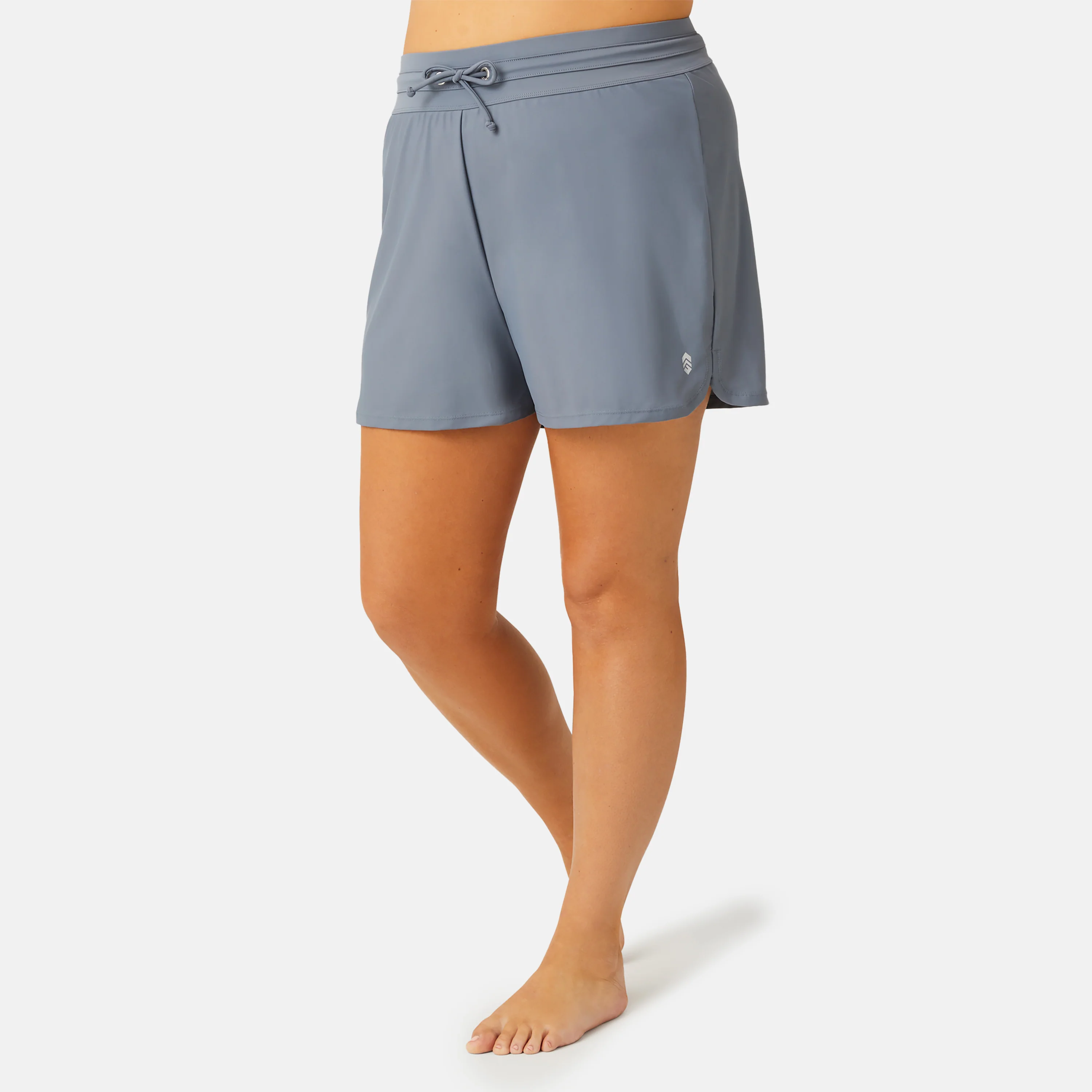 Women's Plus Size Drawstring Swim Short - Image 15