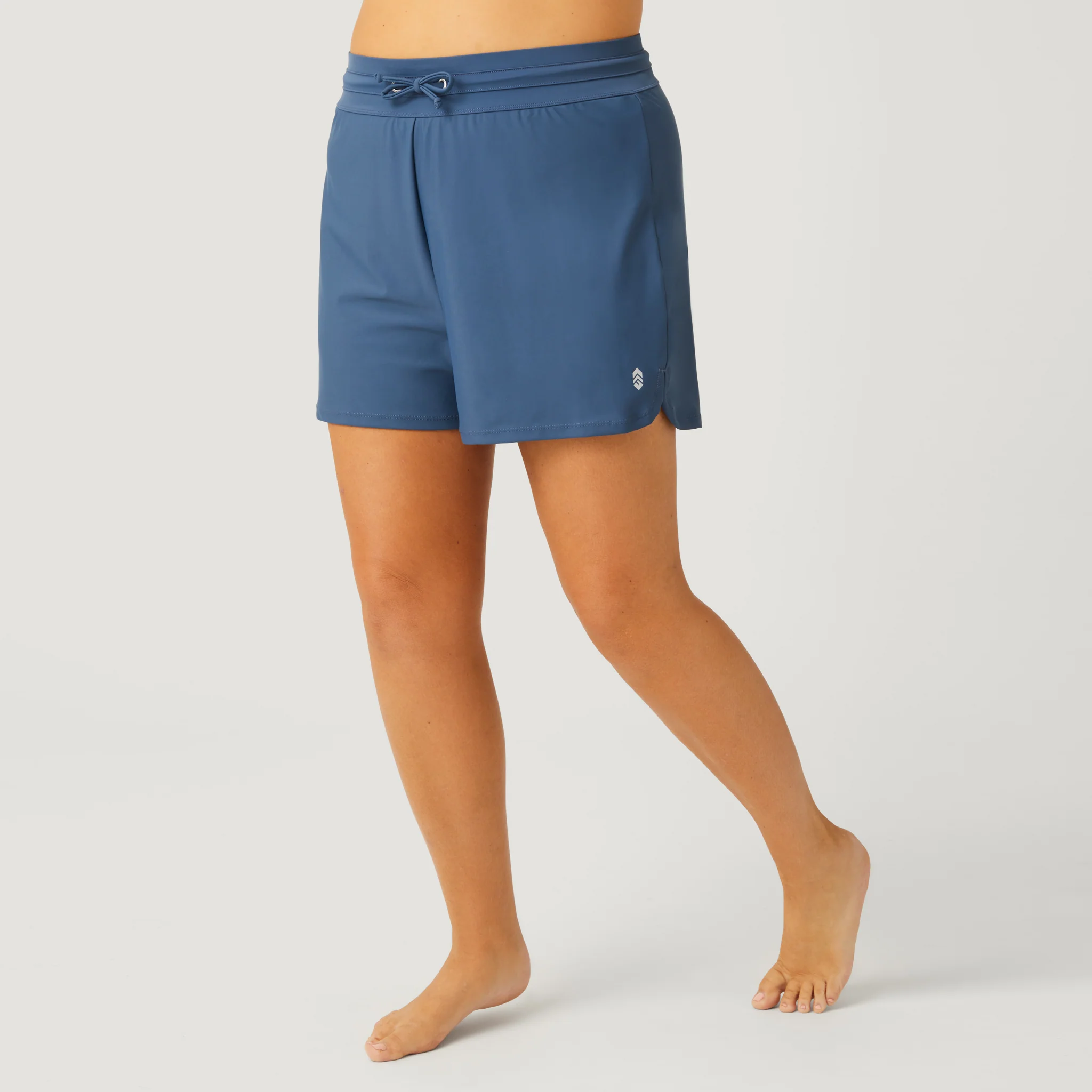 Women's Plus Size Drawstring Swim Short - Image 18