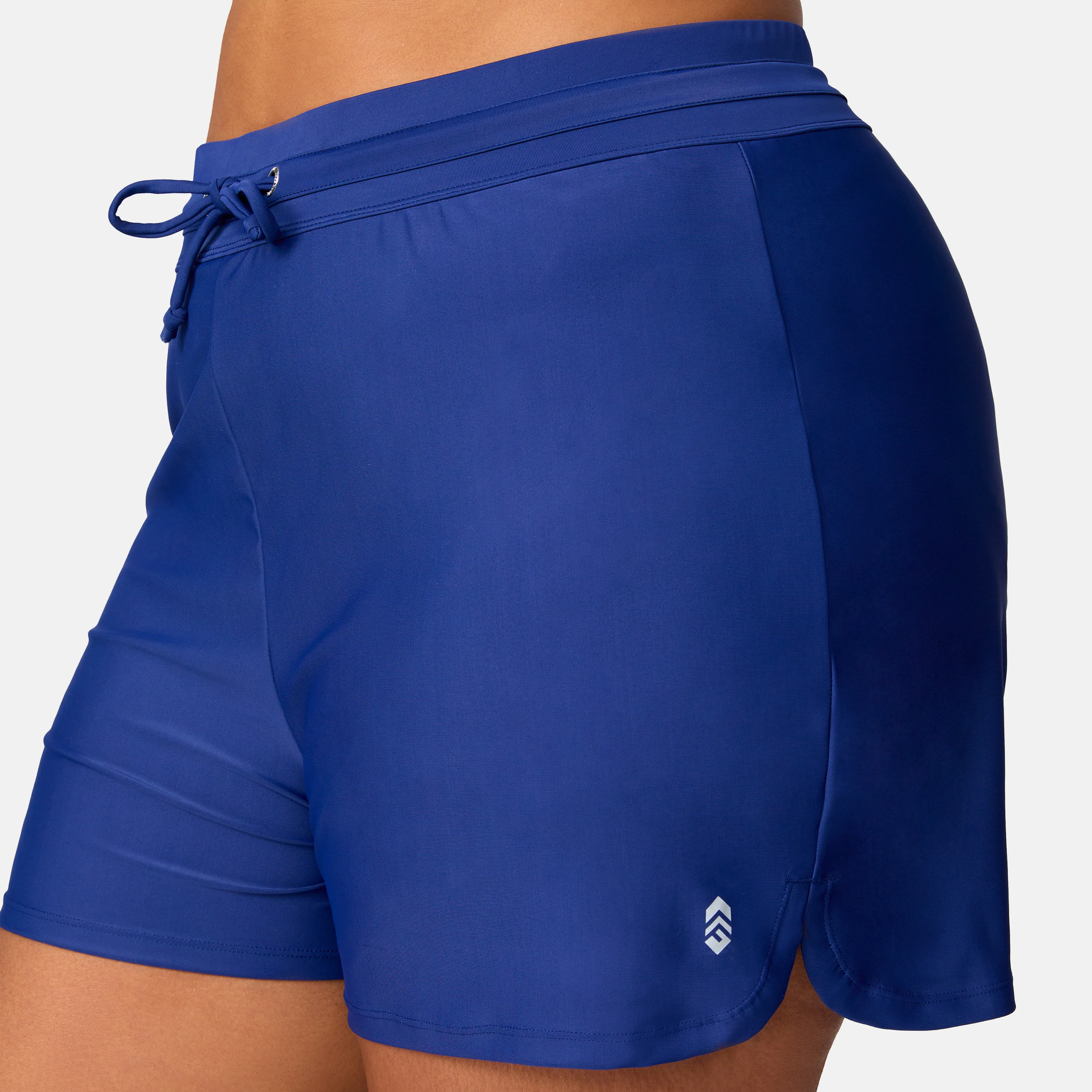 Women's Plus Size Drawstring Swim Short - Image 4