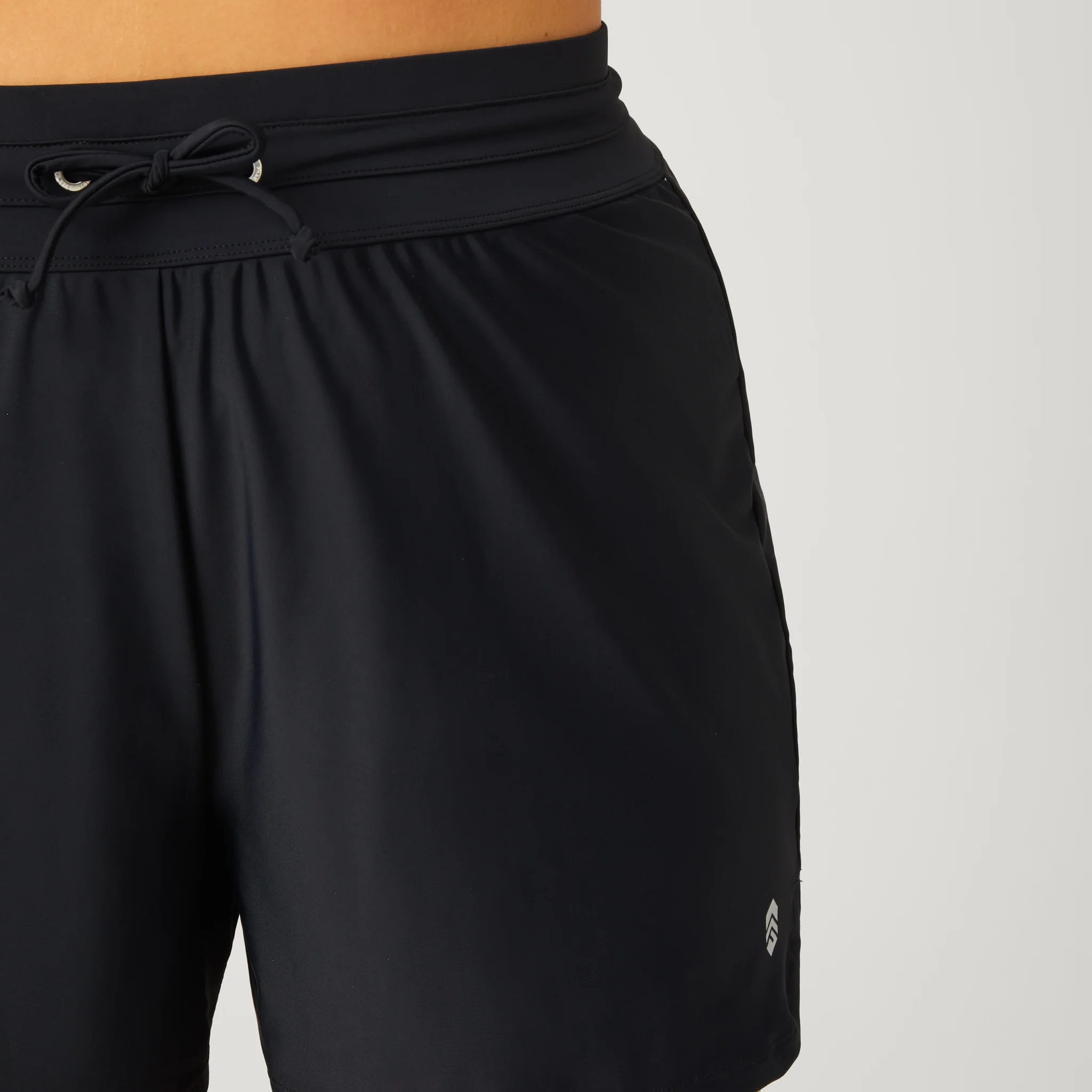 Women's Plus Size Drawstring Swim Short - Image 8