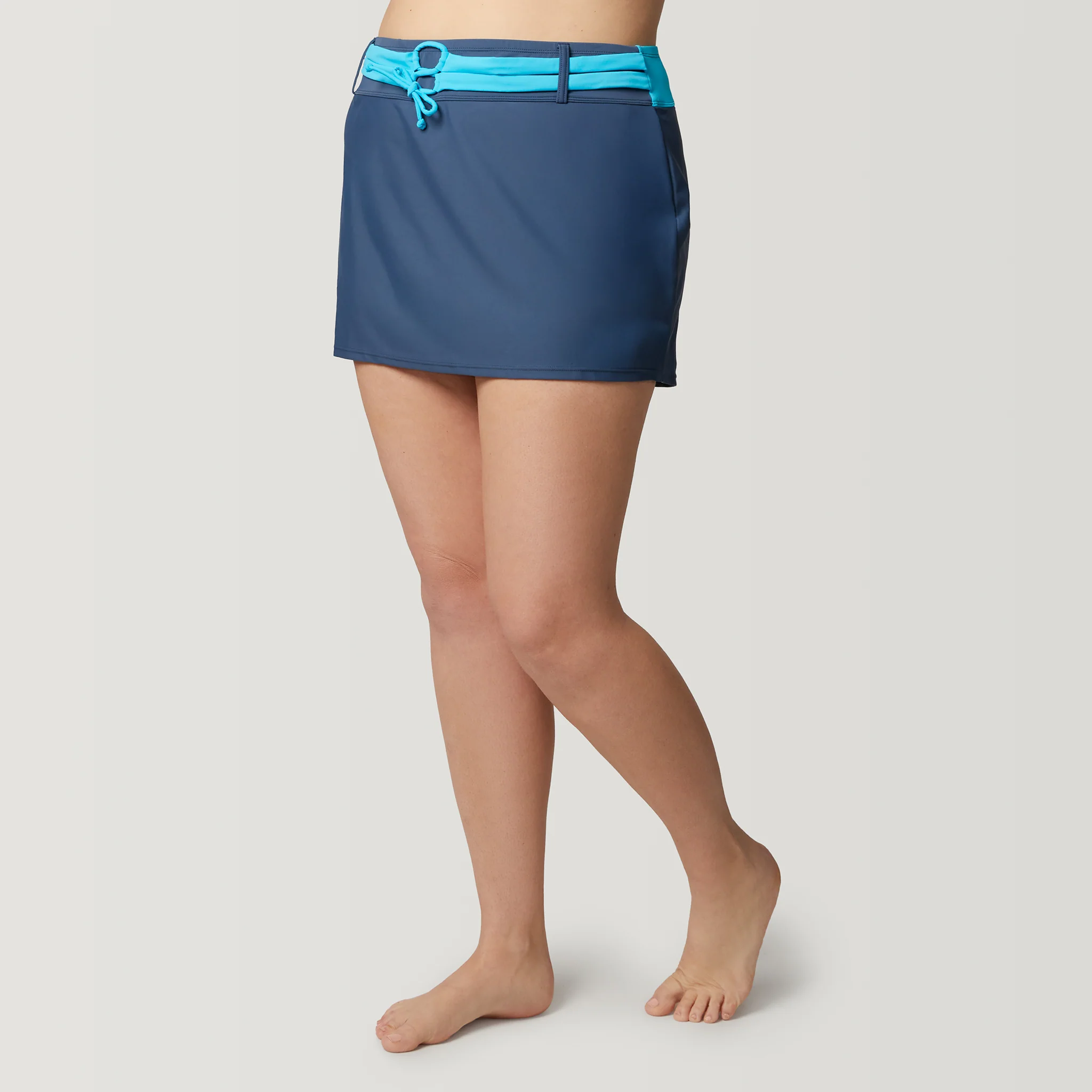 Women's Plus Size Drawstring Swim Skirt - Image 7