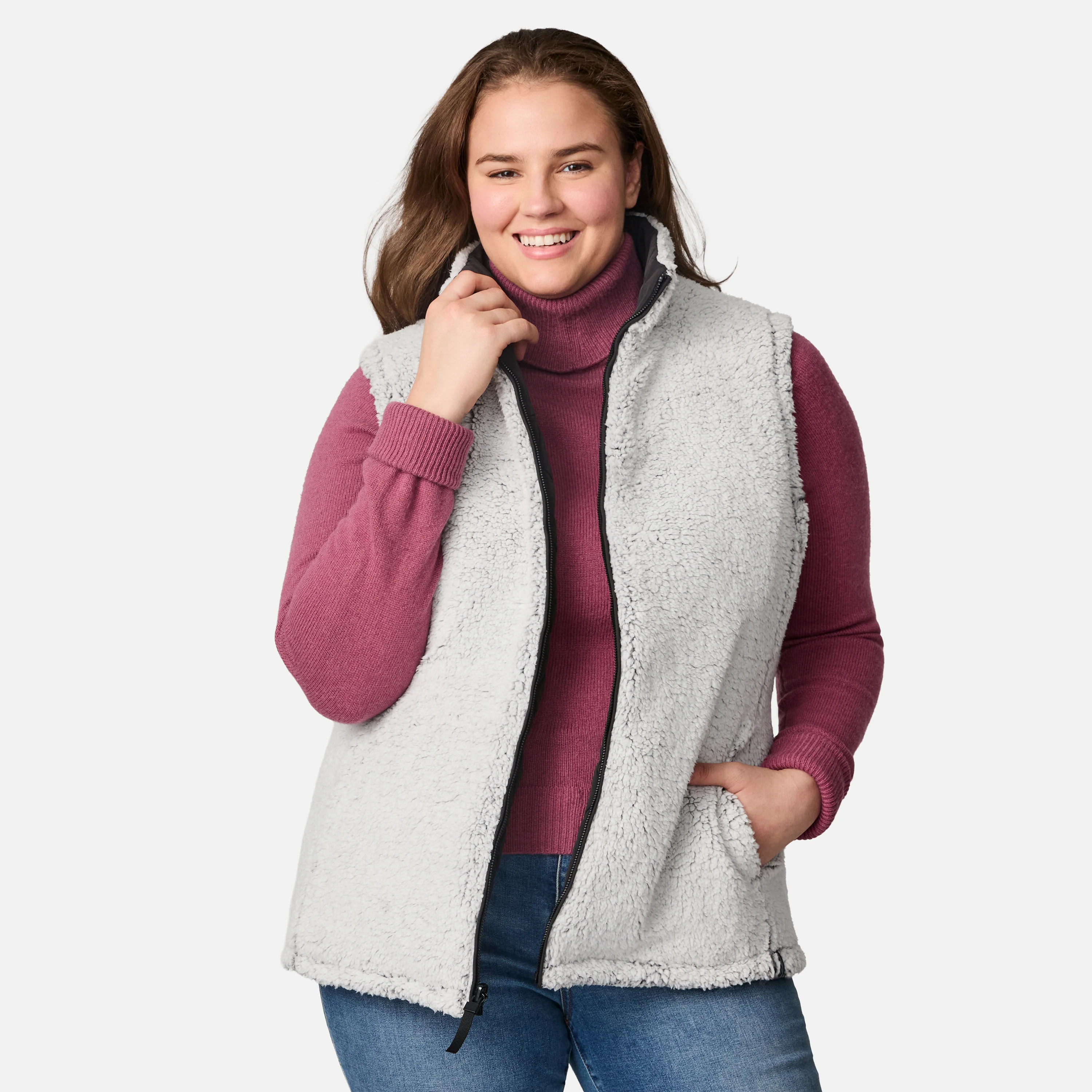 Women's Plus Size Expedition II Stratus Lite Reversible Vest - Image 17