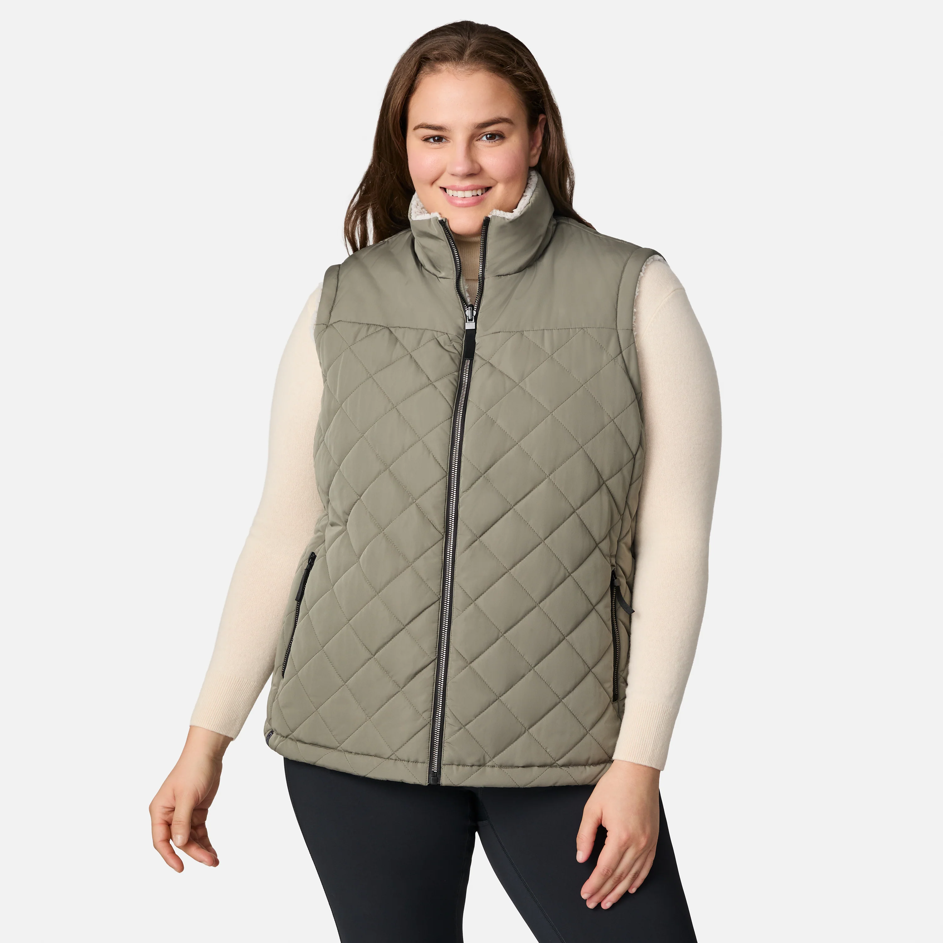 Women's Plus Size Expedition II Stratus Lite Reversible Vest - Image 21