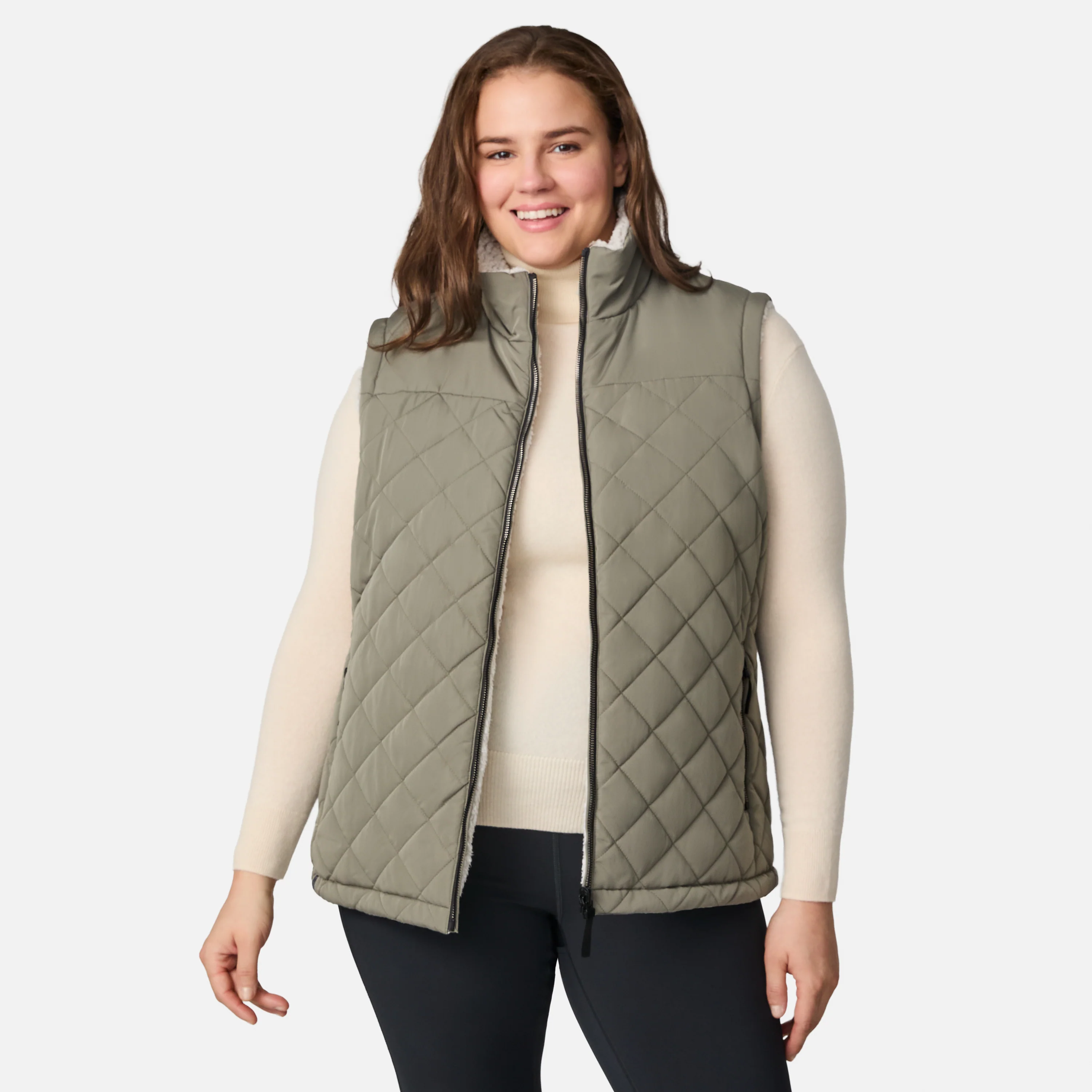 Women's Plus Size Expedition II Stratus Lite Reversible Vest - Image 25