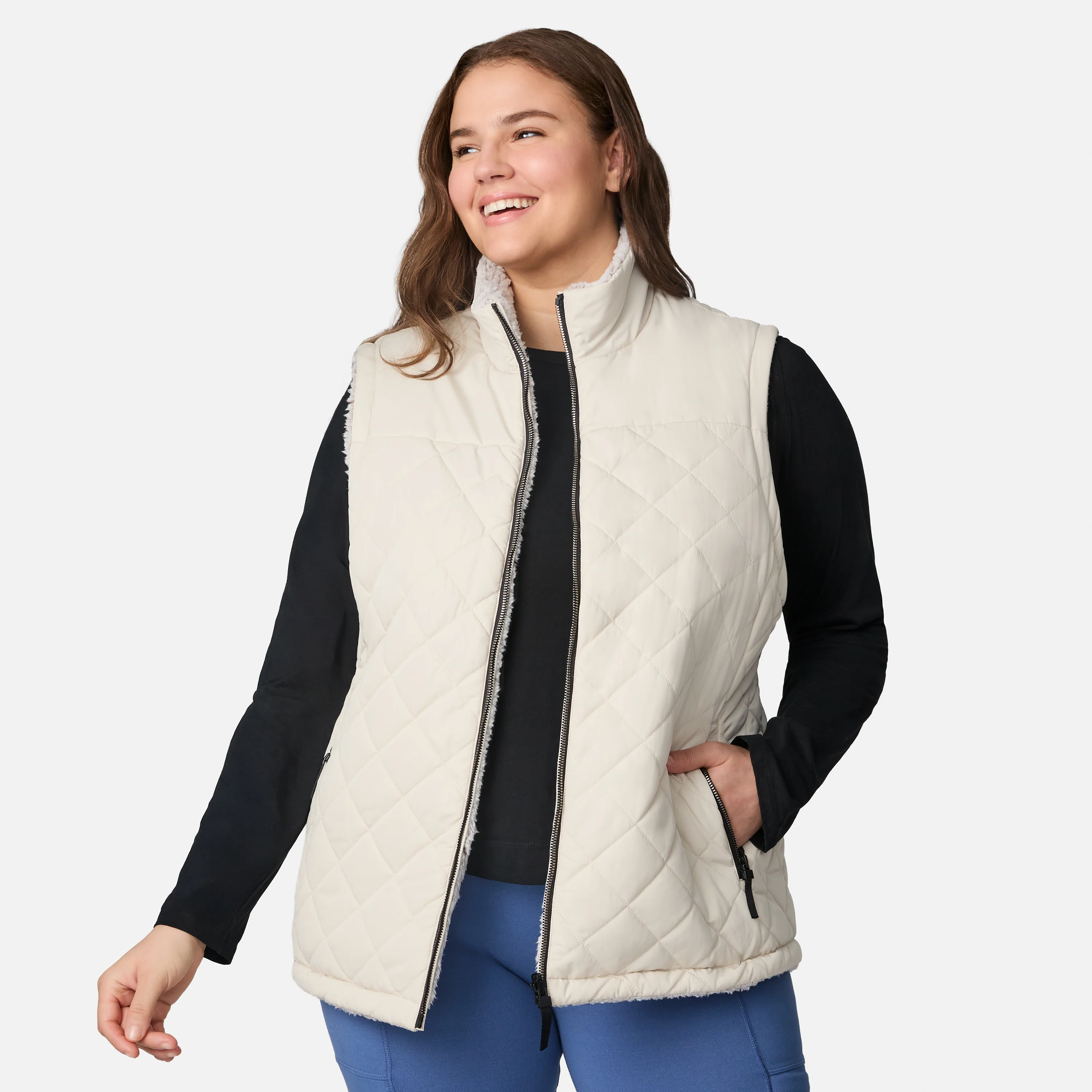 Women's Plus Size Expedition II Stratus Lite Reversible Vest - Image 3