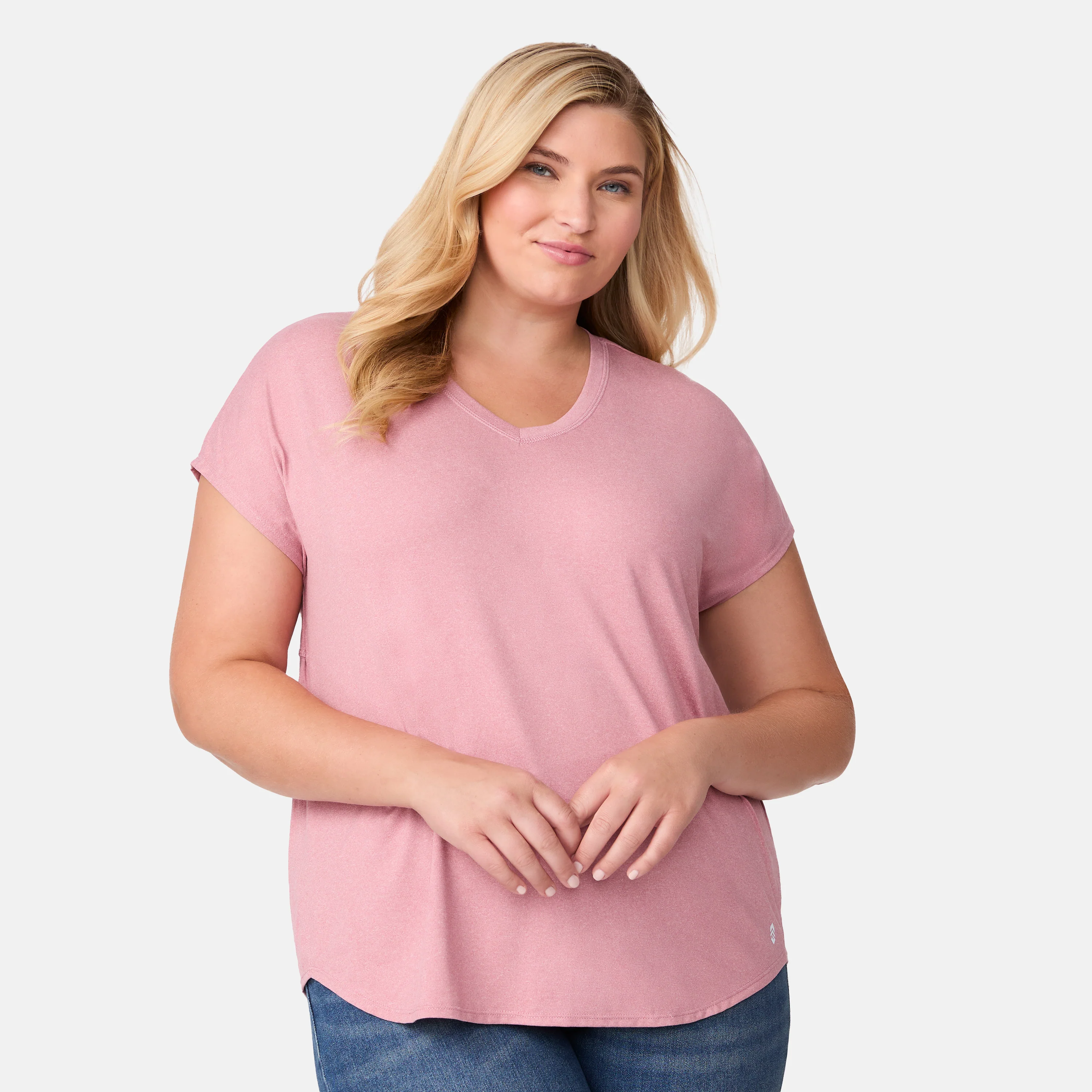 Women's Plus Size Microtech® Chill B Cool Tee - Image 10