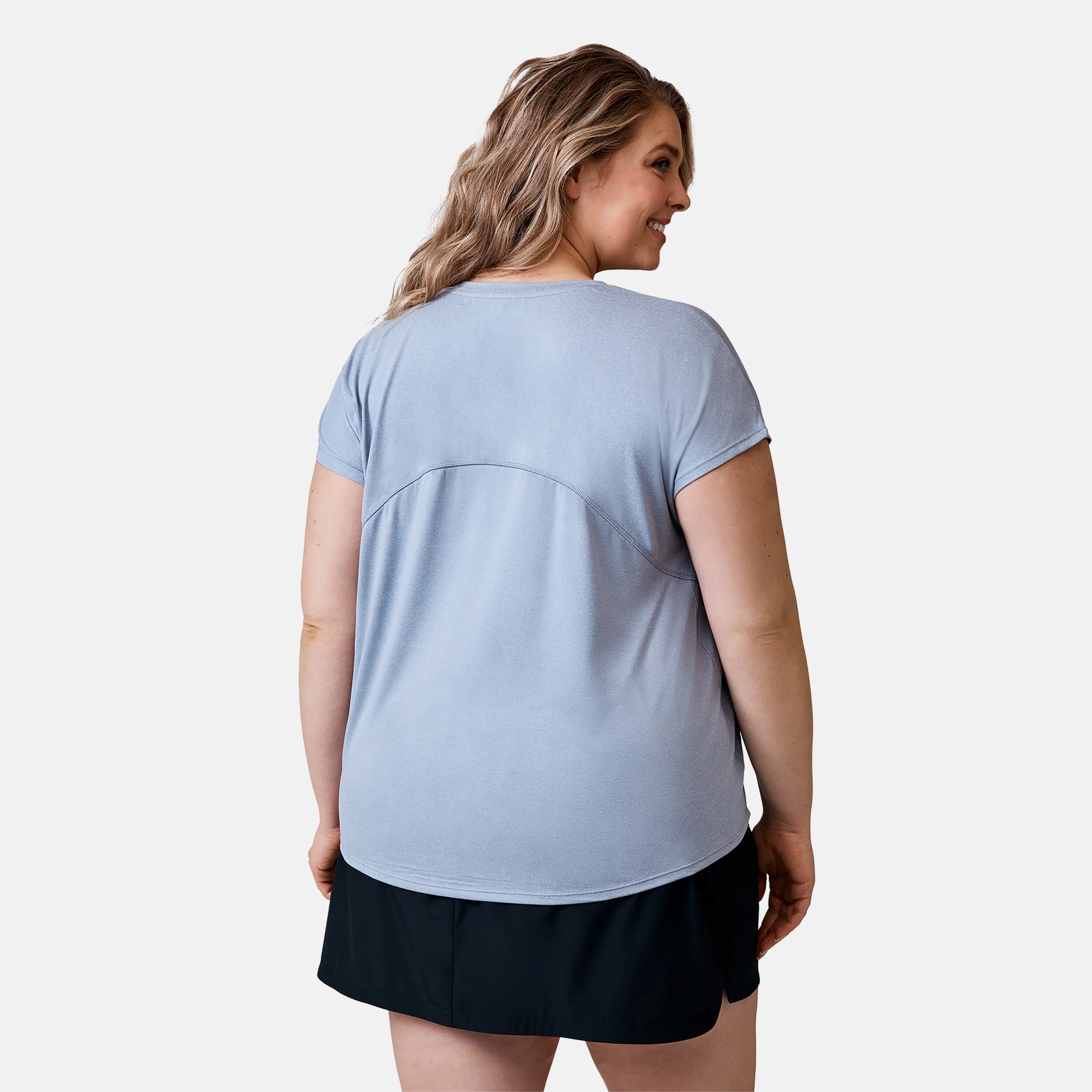 Women's Plus Size Microtech® Chill B Cool Tee - Image 15