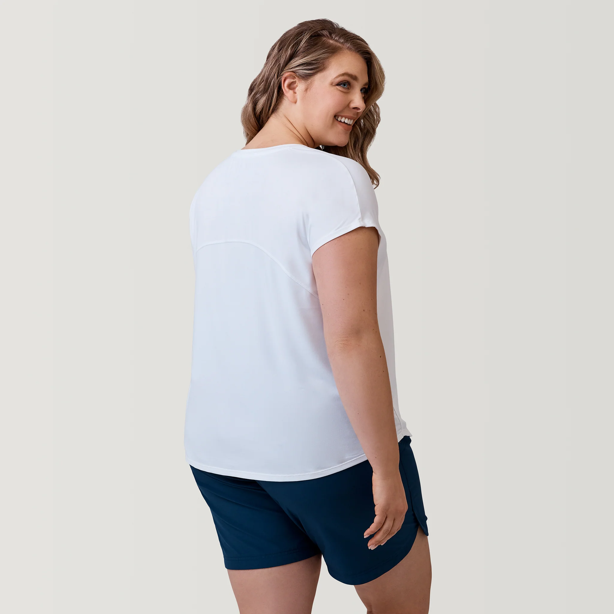 Women's Plus Size Microtech® Chill B Cool Tee - Image 18